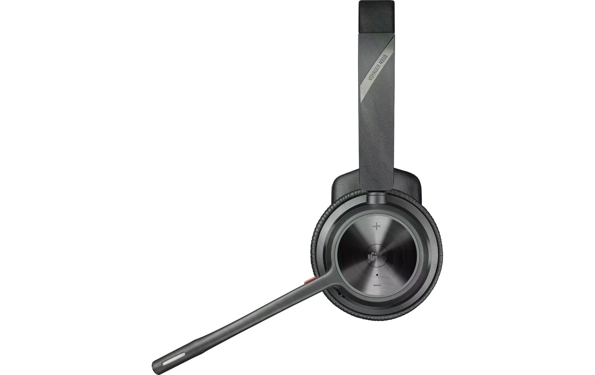 Poly Voyager 4310 – Mono Headset – USB‑A, Bluetooth 5.1 – für Microsoft Teams – schwarz – bis 24 h