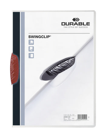 Durable Unterschriftenmappe – A4, transparent, Kunststoff