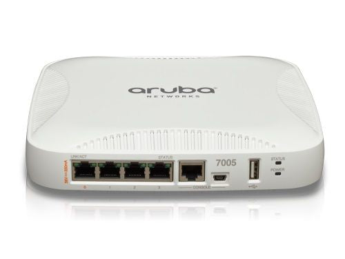 HPE Aruba 7005 – WLAN-Controller, bis 1000 Mbit/s, 4x RJ-45, 1x USB 2.0, PoE