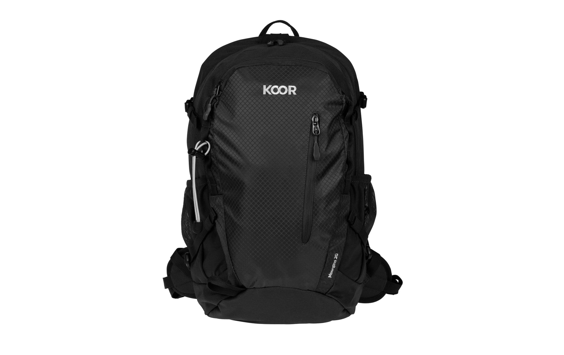 KOOR Wanderrucksack – 20 l, Polyester, Schwarz