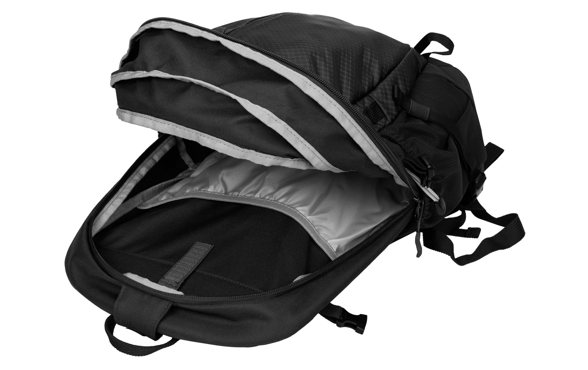 KOOR Wanderrucksack – 20 l, Polyester, Schwarz