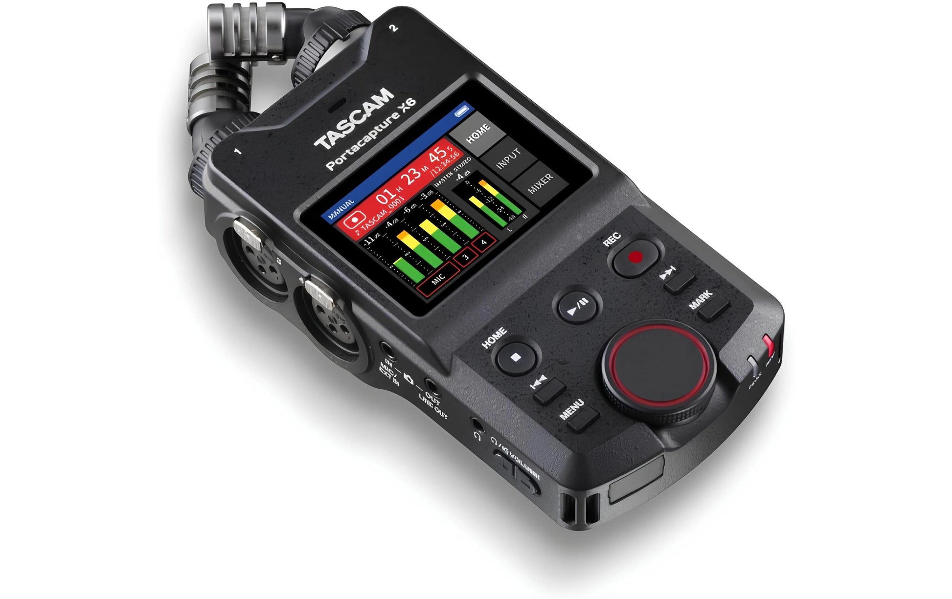 Tascam Portacapture X6 – Mehrspur-Recorder – USB, microSDXC, 512 GB