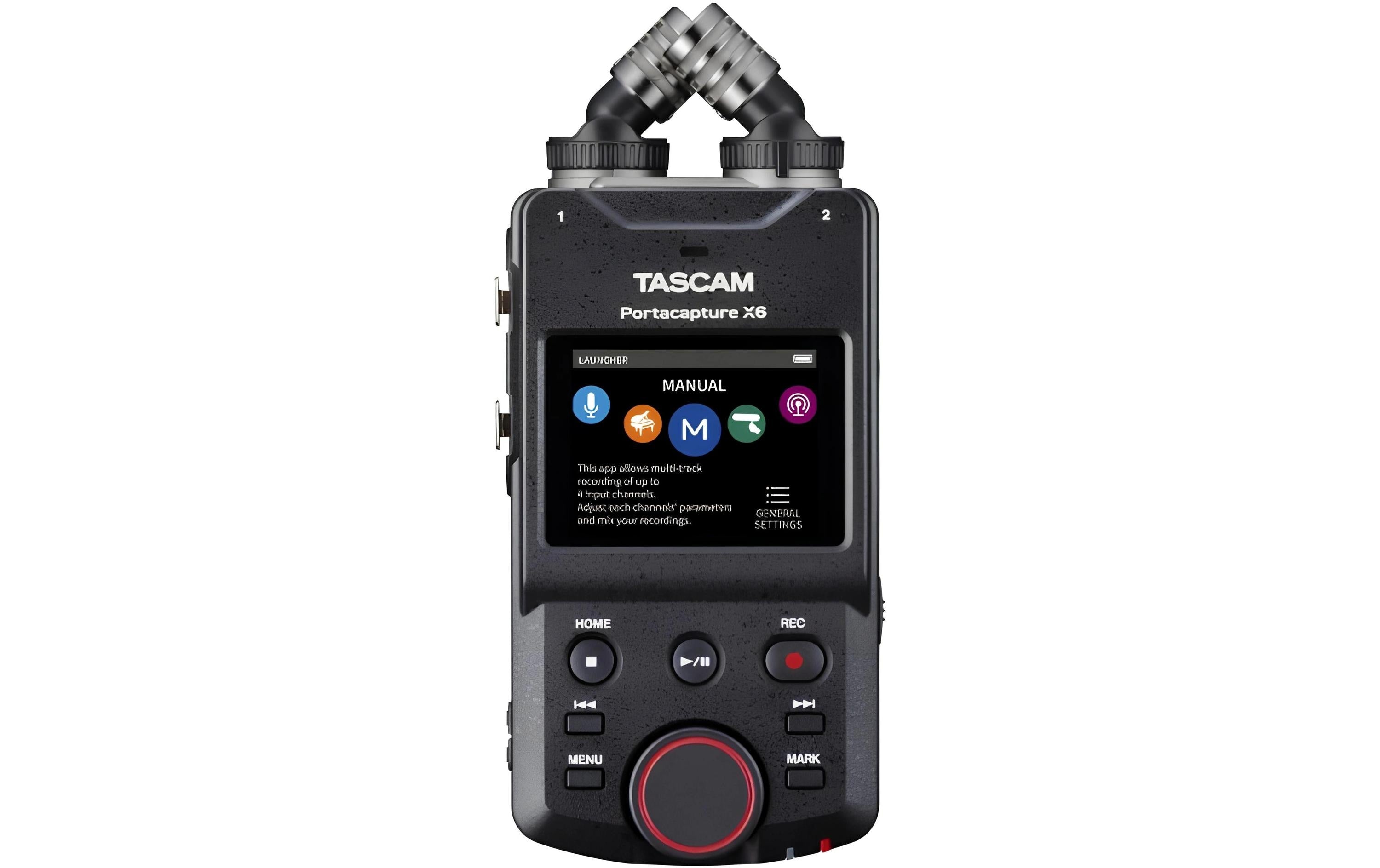Tascam Portacapture X6 – Mehrspur-Recorder – USB, microSDXC, 512 GB