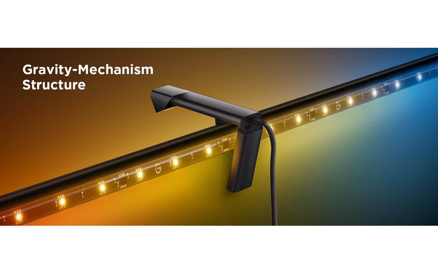 Govee Envisual T3 TV-Backlight-Set – RGBIC, Bluetooth – für 55–65" TVs – Schwarz