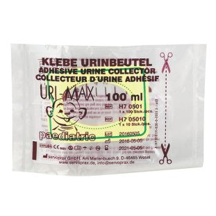 Uri-max Urin-Klebebeutel – 10 Stk., transparent