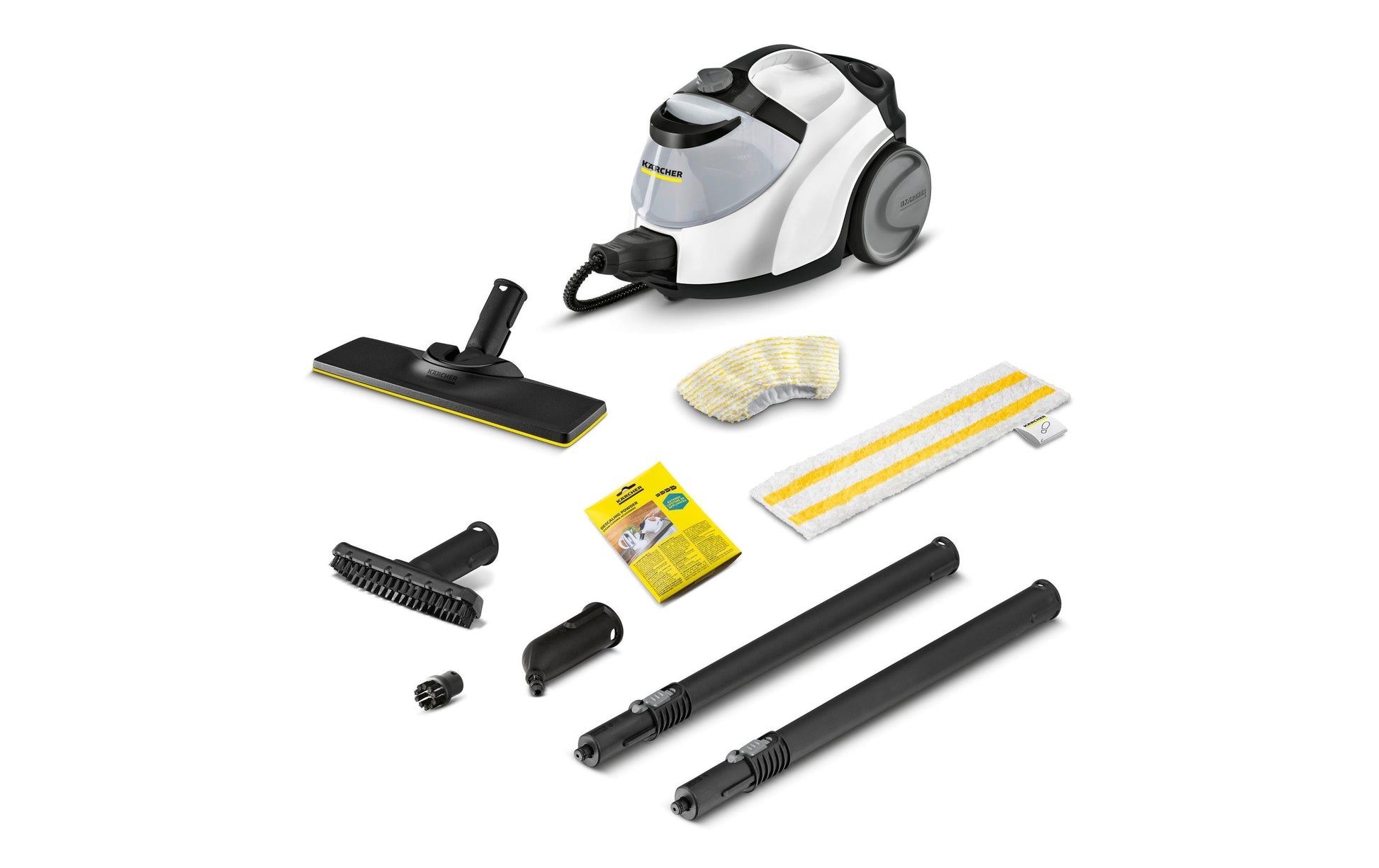 Kärcher Dampfreiniger – 1500 ml, schwarz, für Badezimmer