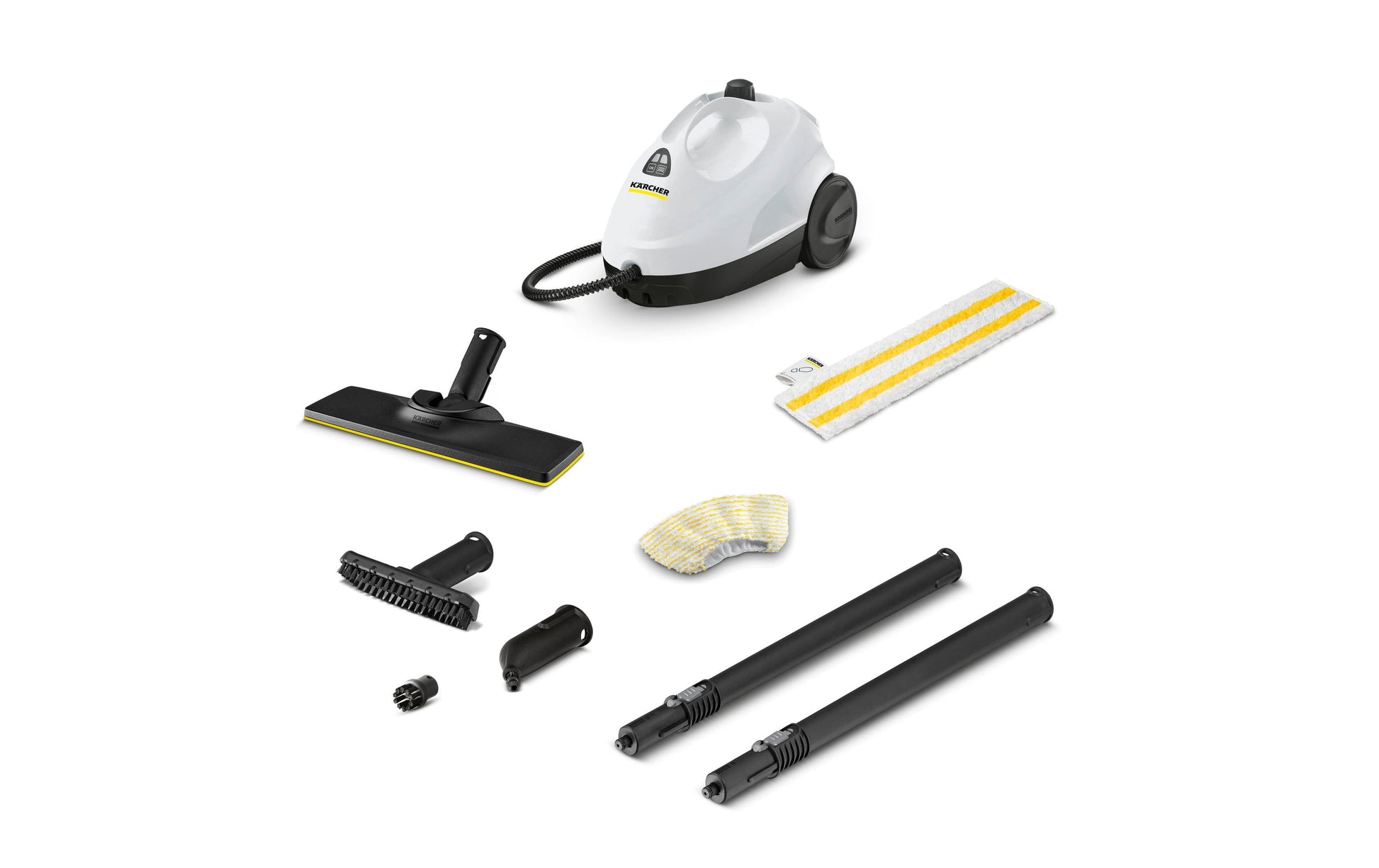 Kärcher Dampfreiniger – 1000 ml, schwarz/weiß, für Badezimmer