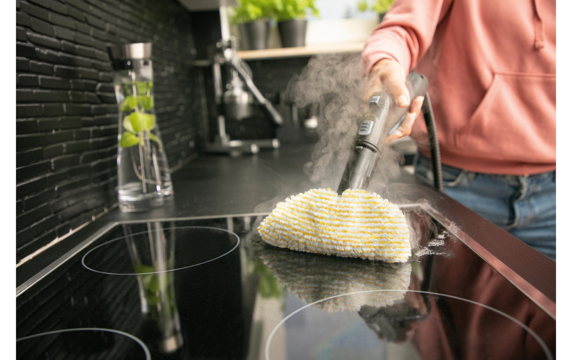 Kärcher 2.863-344.0 – Handdüsen-Überzugsset, Weiss/Gelb – für SC 1 EasyFix, SC 3 EasyFix und andere