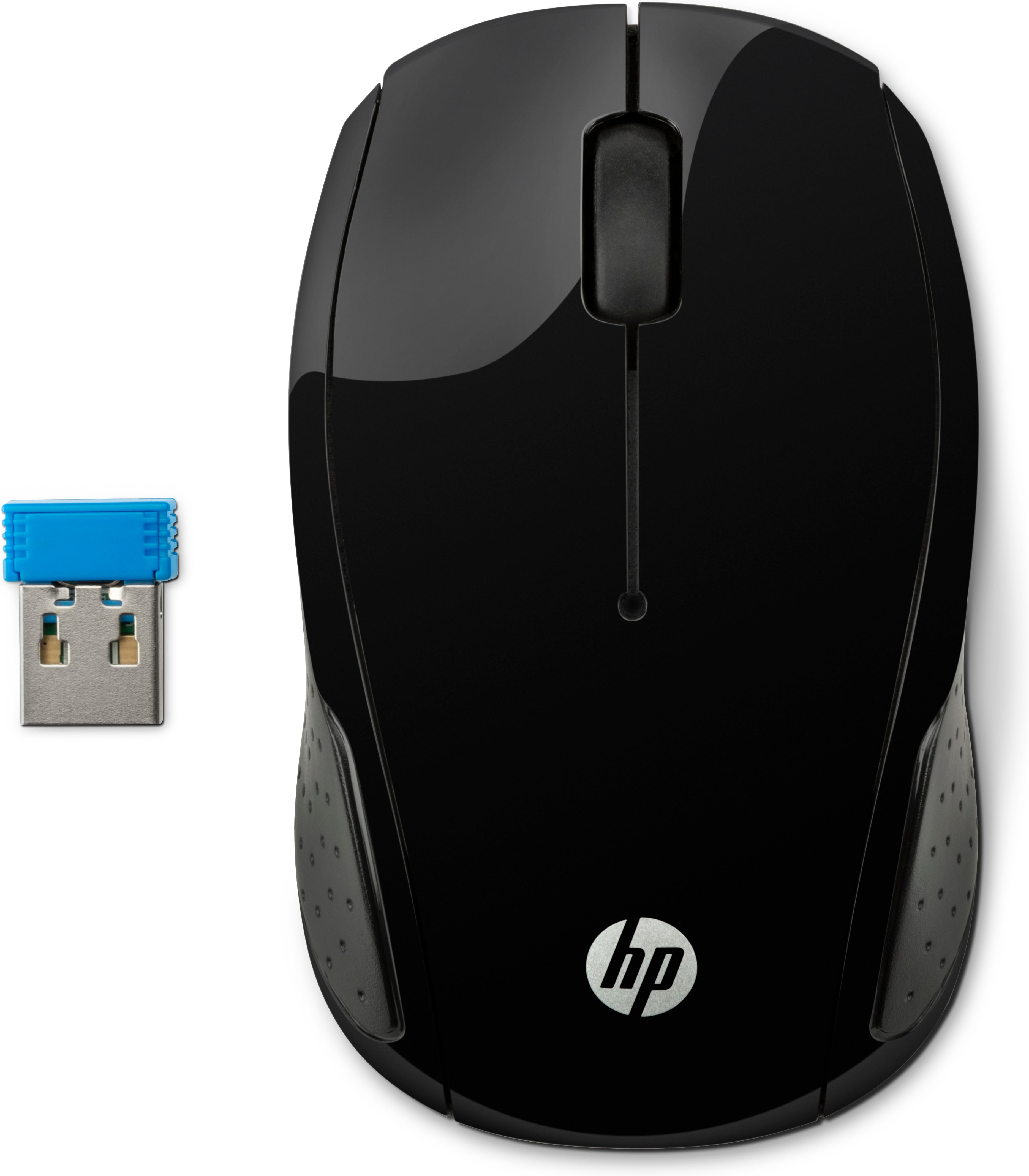 HP Wireless Mouse 200 – Maus – Kabellos (2,4 GHz), 1000 DPI, beidhändig, Schwarz