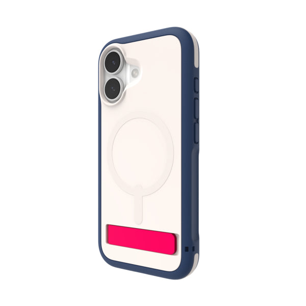 ZAGG Sedona Snap Backcover – für Apple iPhone 17, Graphen, Blau / Rot / Weiss, bis 4 m Sturzsicher