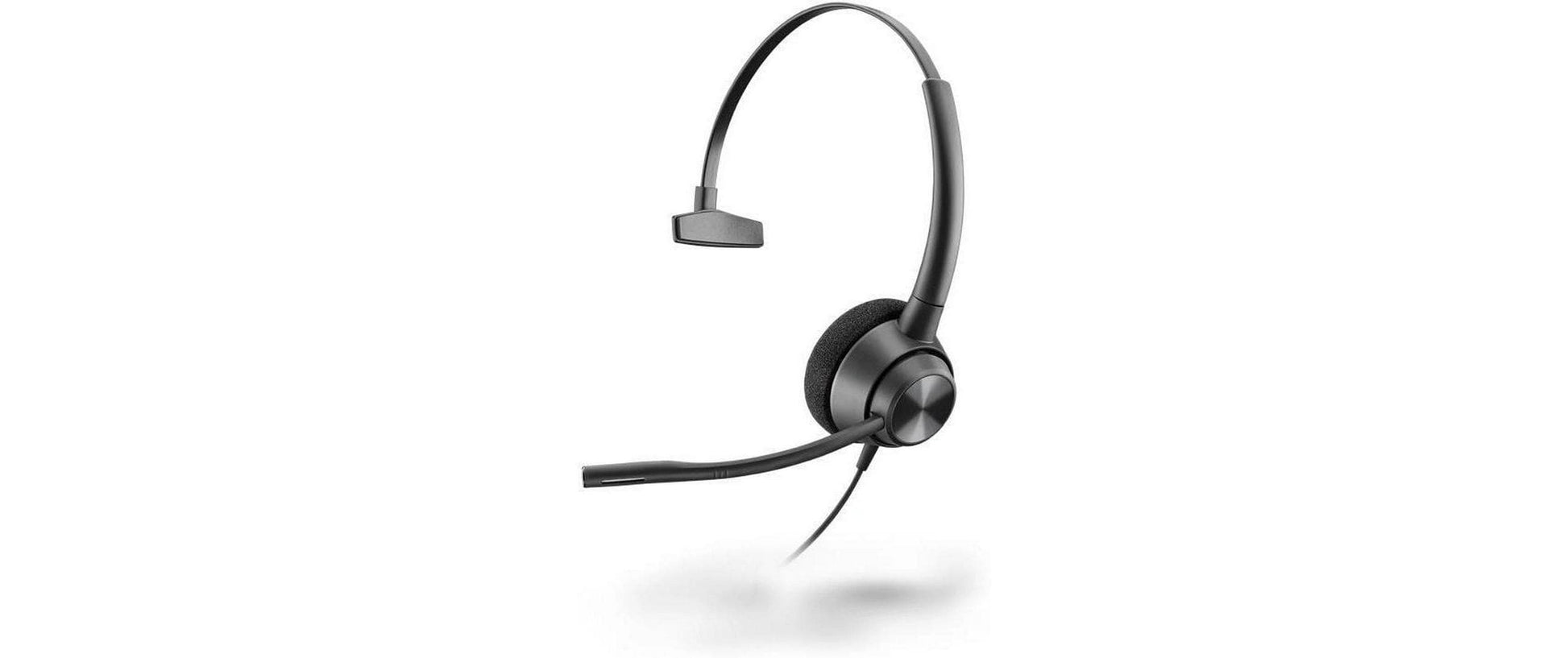 Poly EncorePro 310 Office-Headset – On-Ear, Mono, Kabelgebunden, Schwarz