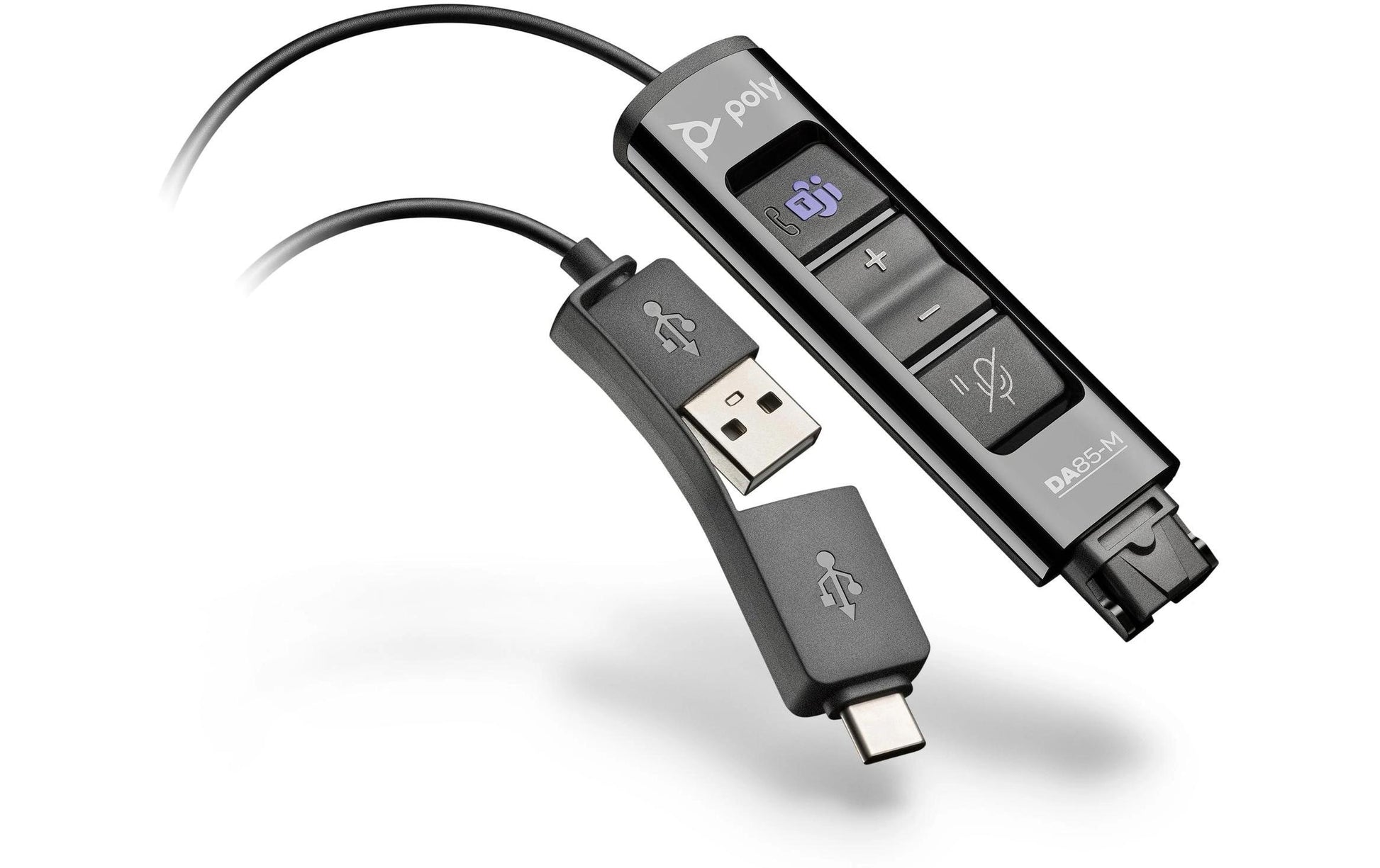 Poly DA85-M – Headset-Adapter (USB zu Quick Disconnect (QD))
