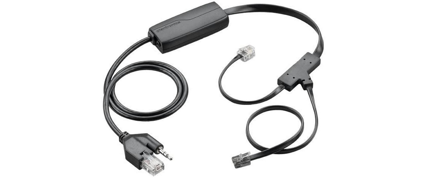Poly APV-66 – EHS-Adapterkabel – RJ-11 auf EHS – schwarz
