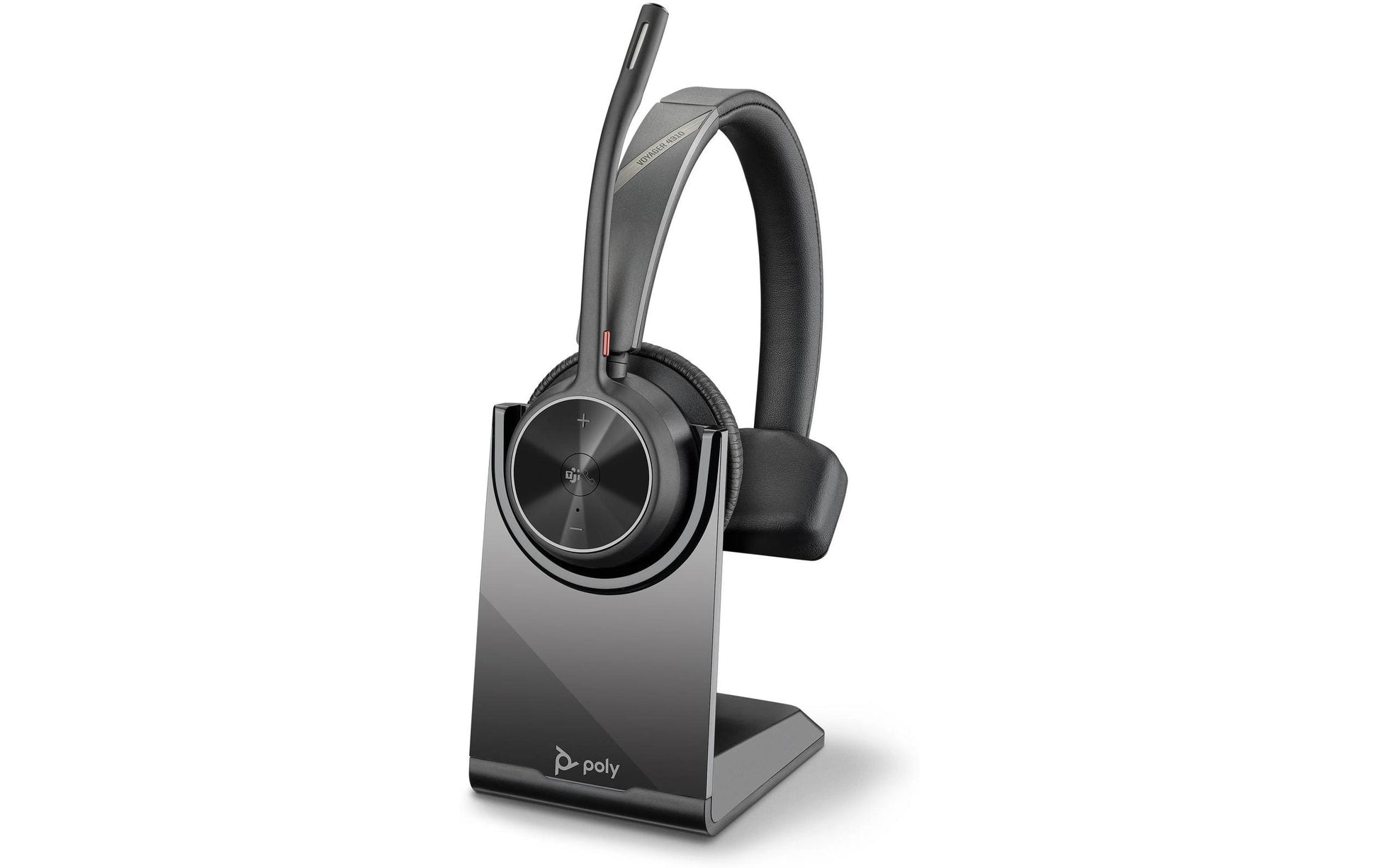 Poly Voyager 4310 – Over-Ear Headset – DECT/Bluetooth/USB-C – Boom-Mikrofon, BT700-Dongle, Ladestation