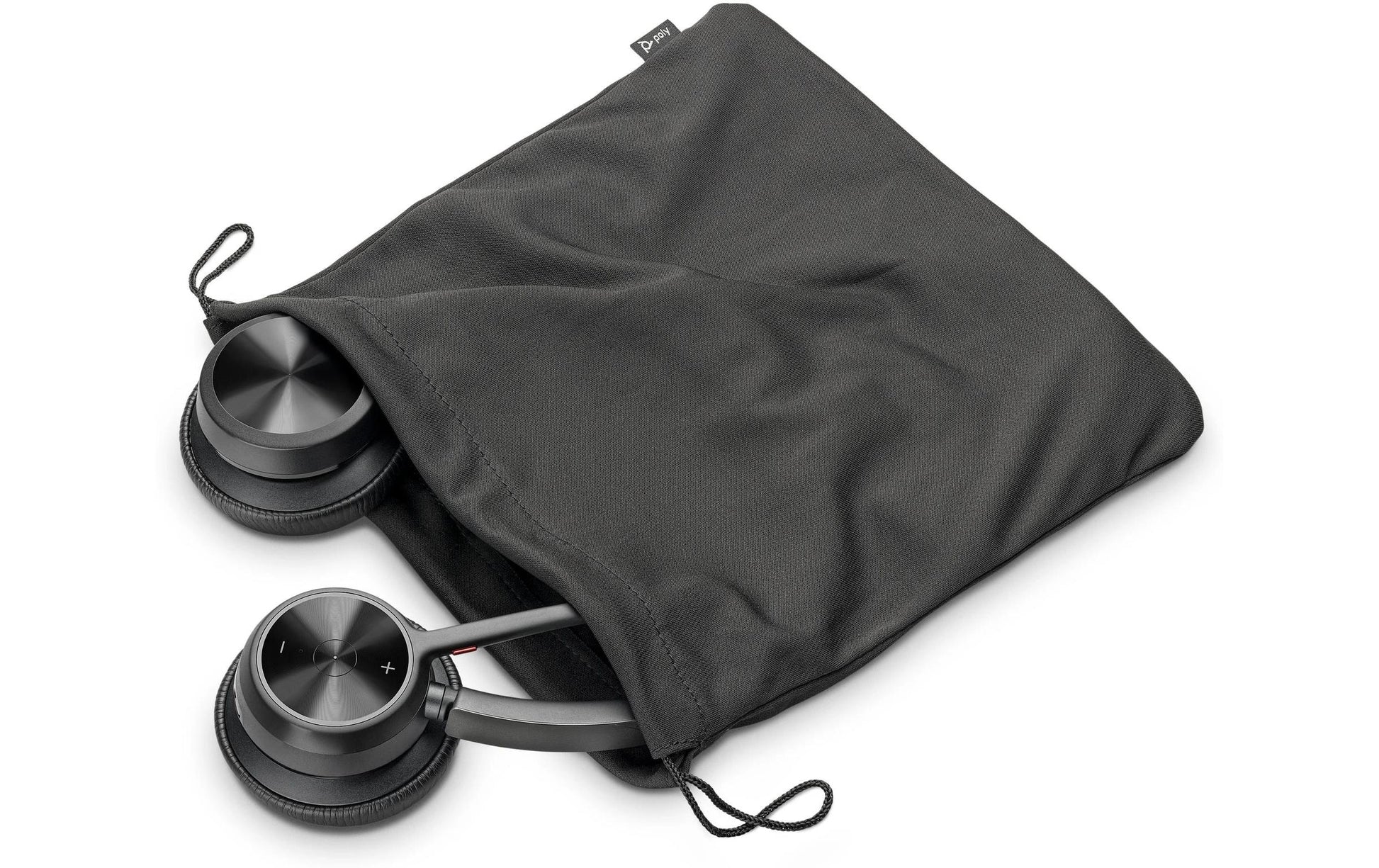 Poly Voyager 4320 – Duo Headset – Bluetooth, USB-C – Boom-Mikrofon (MEMS) – Schwarz – für PC/Mac – bis 24 h
