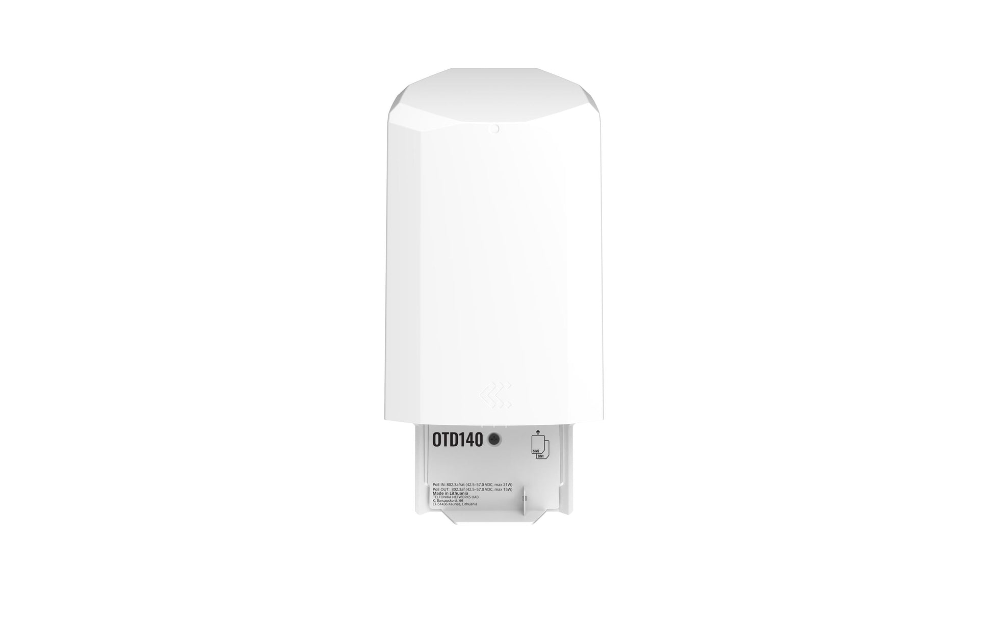 Teltonika OTD140 VPN-Router – 4G (LTE Cat 4) WAN, 2× 10/100 RJ-45 (PoE-in/out), Outdoor IP55, RMS