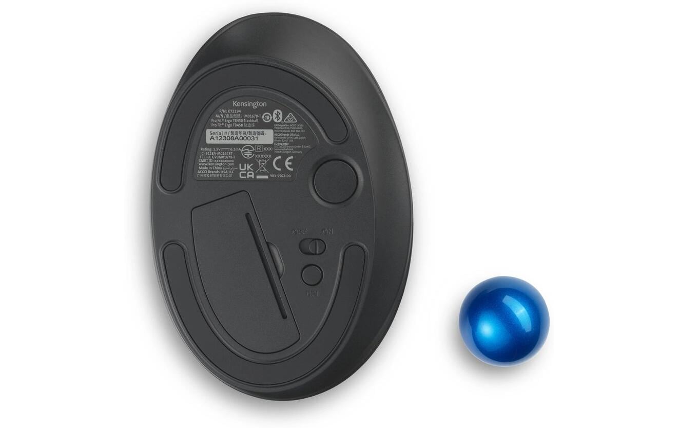 Kensington Pro Fit Ergo TB450 Trackball – Schwarz