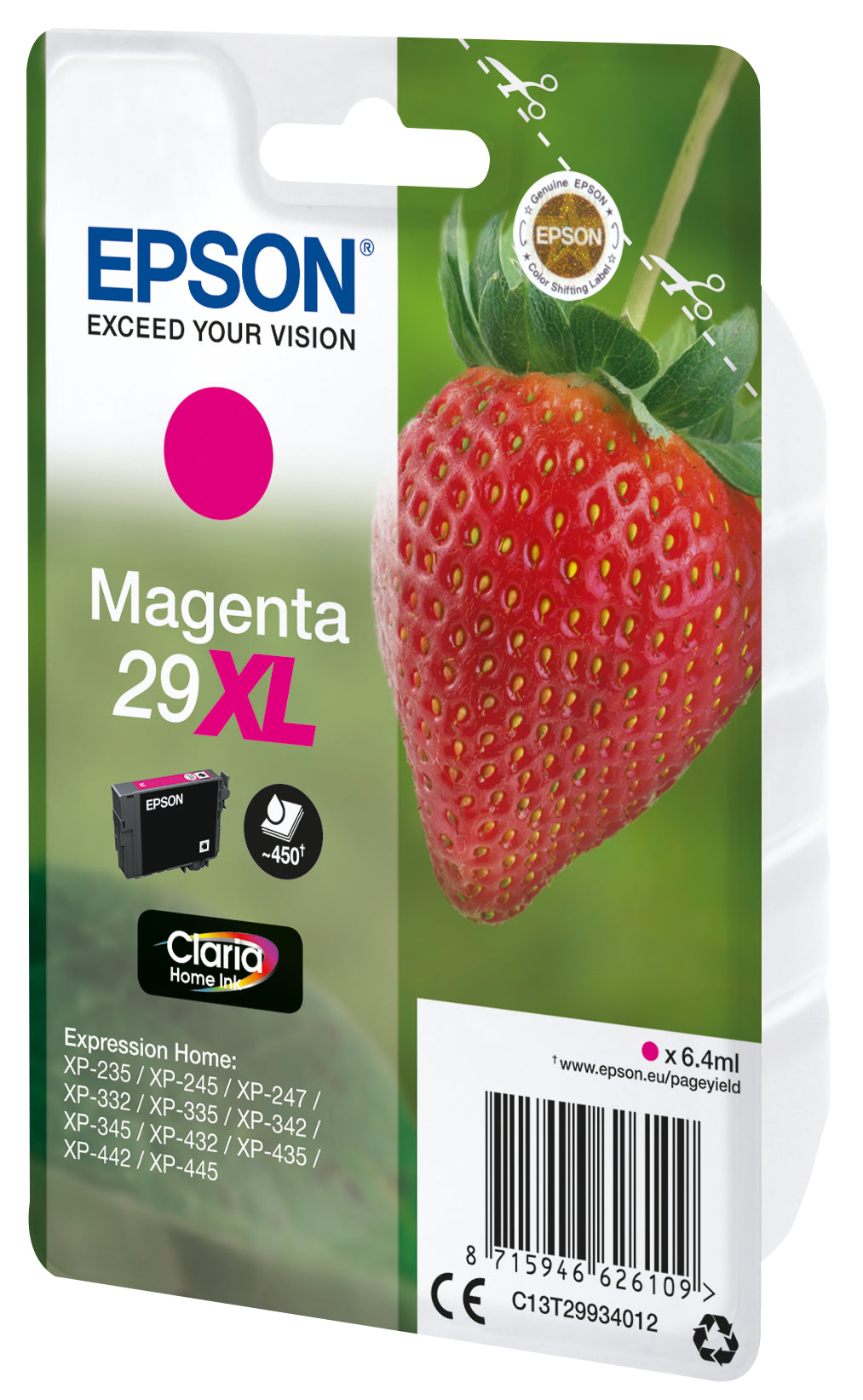 Epson Tintenpatrone 29XL – Magenta, für XP-235/335/435