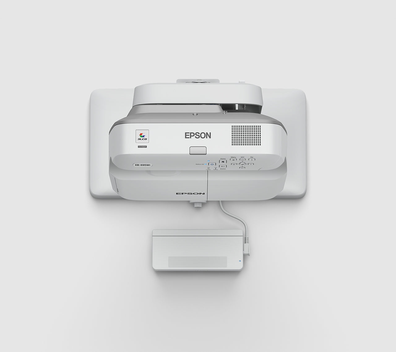 Epson EB-695Wi – Ultra-Kurzwurf 3LCD Lampe, WXGA (1280×800), 3500 ANSI Lumen, Interaktiv