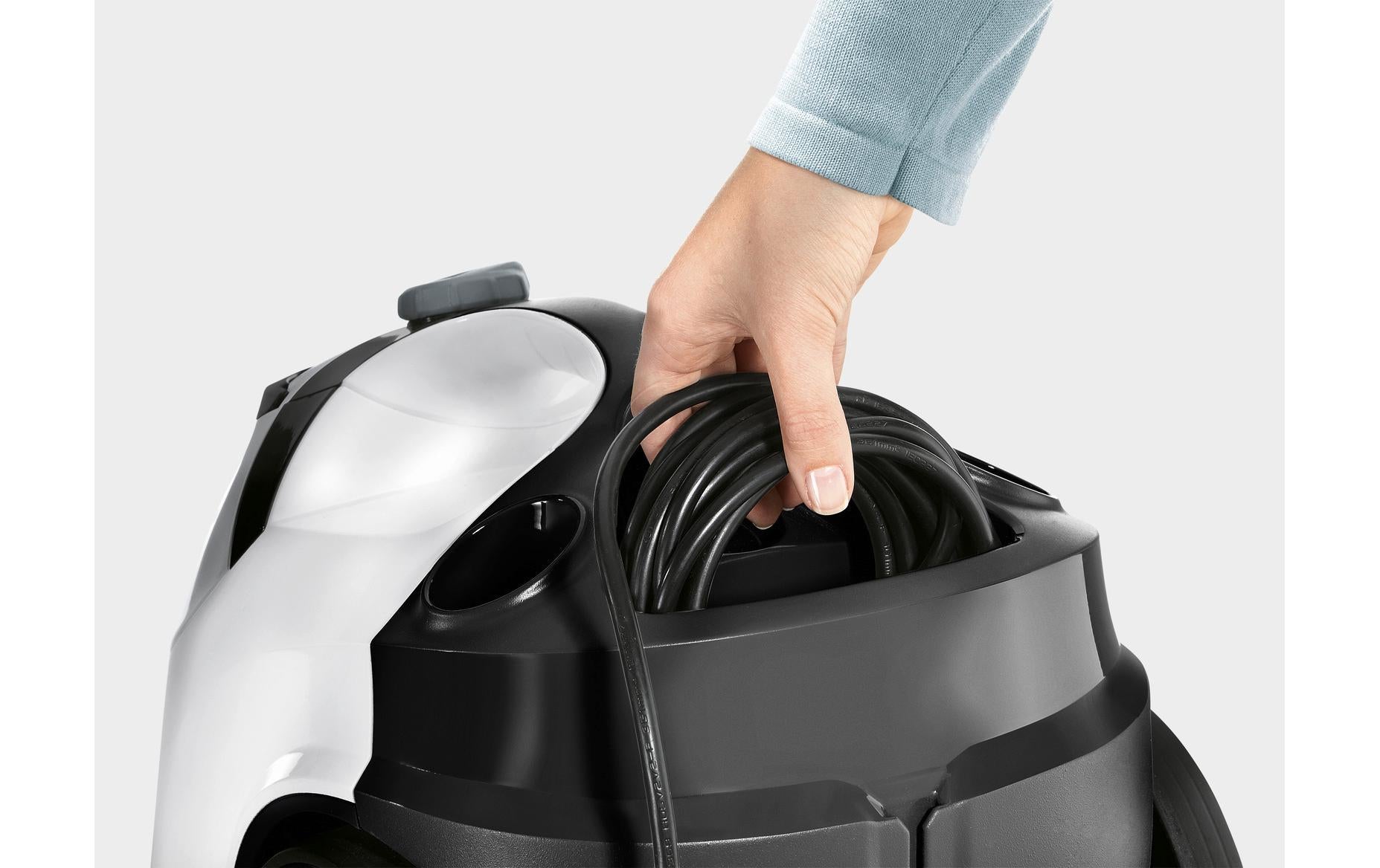 Kärcher Dampfreiniger – 1500 ml, schwarz, für Badezimmer