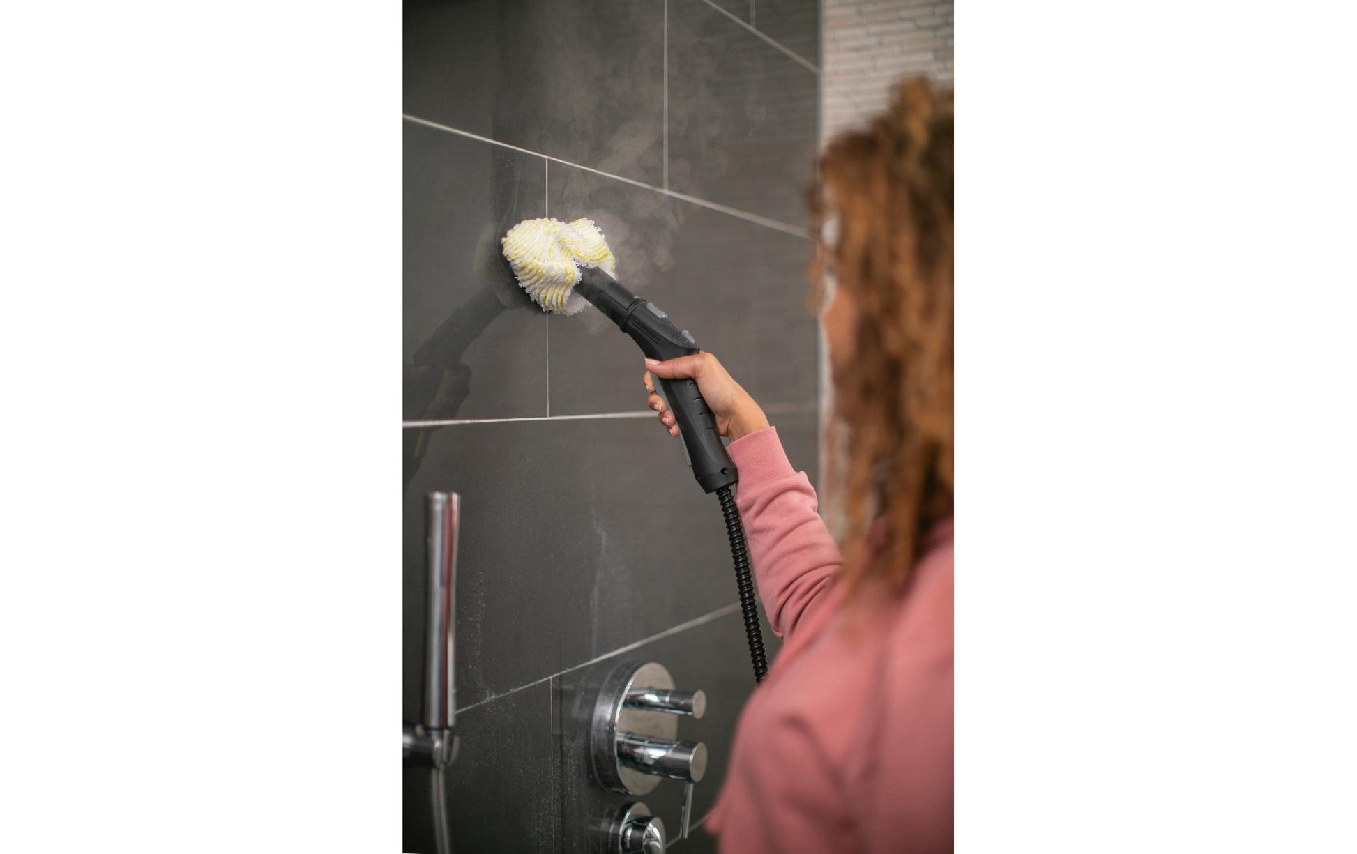 Kärcher Dampfreiniger – 1000 ml, schwarz/weiß, für Badezimmer