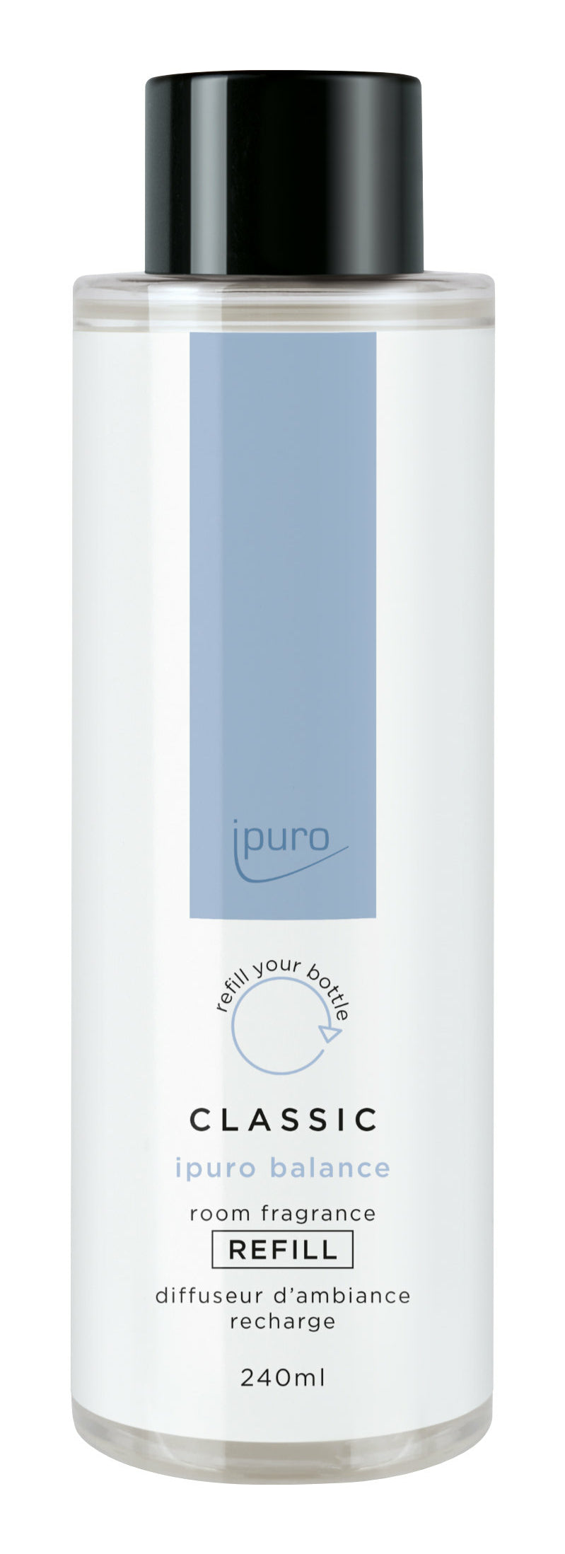 ipuro Nachfüllung für Duftstäbchen, Balance, 240 ml