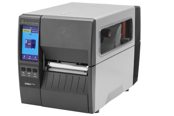 Zebra ZT231R – Etikettendrucker, Thermotransfer, RFID, USB, Bluetooth, 300 dpi – für Etiketten bis 101,6 mm