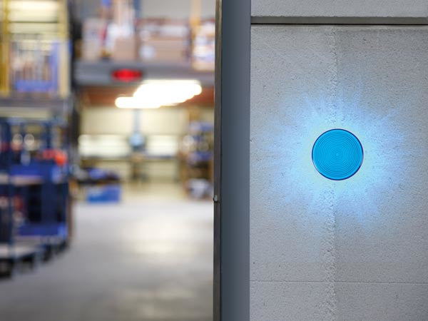 Velleman HAA40B – Blitzleuchte, LED, blau