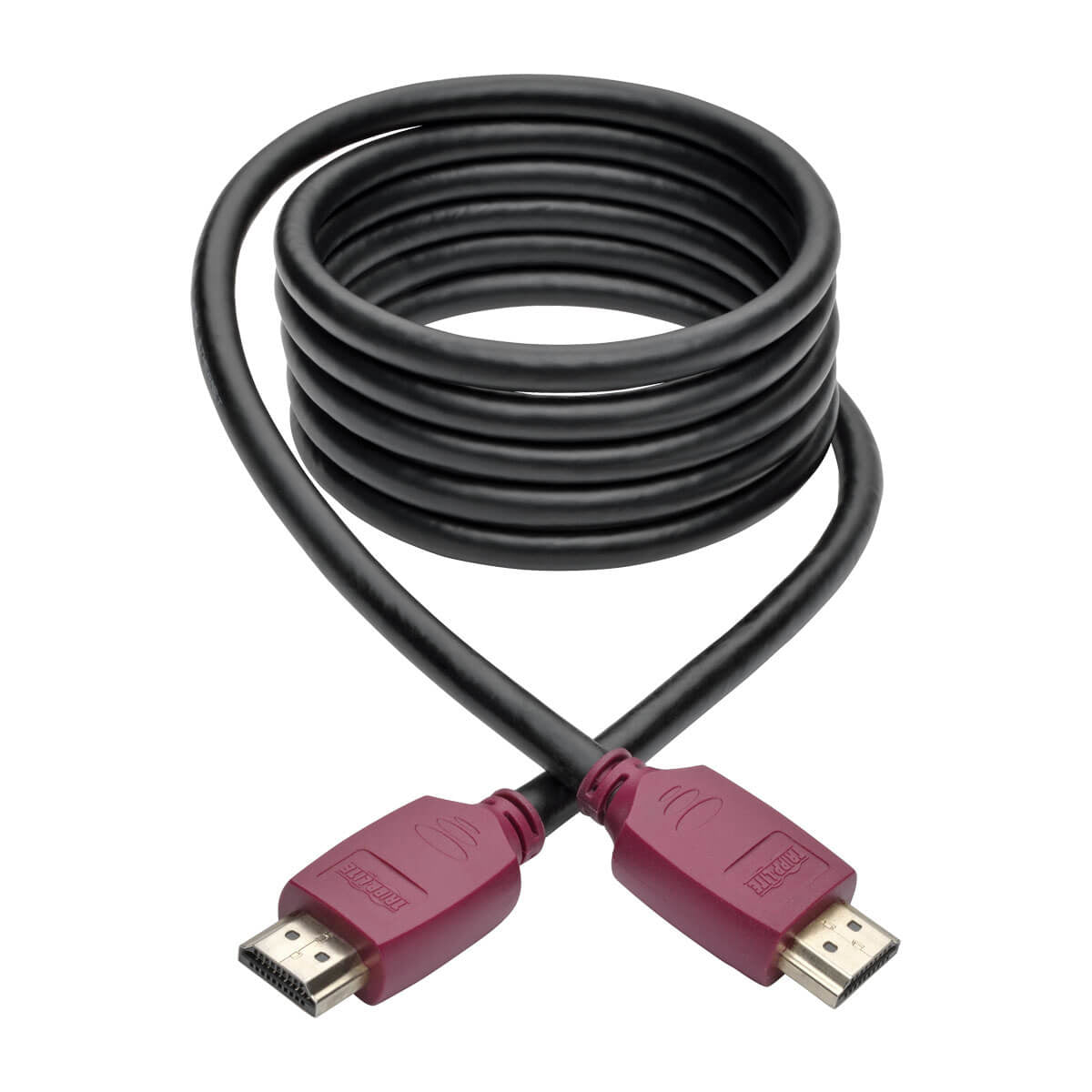Tripp Lite HDMI Kabel HDMI 2.0 4K 60 Hz – 1,8 m – Ethernet – Schwarz/Magenta