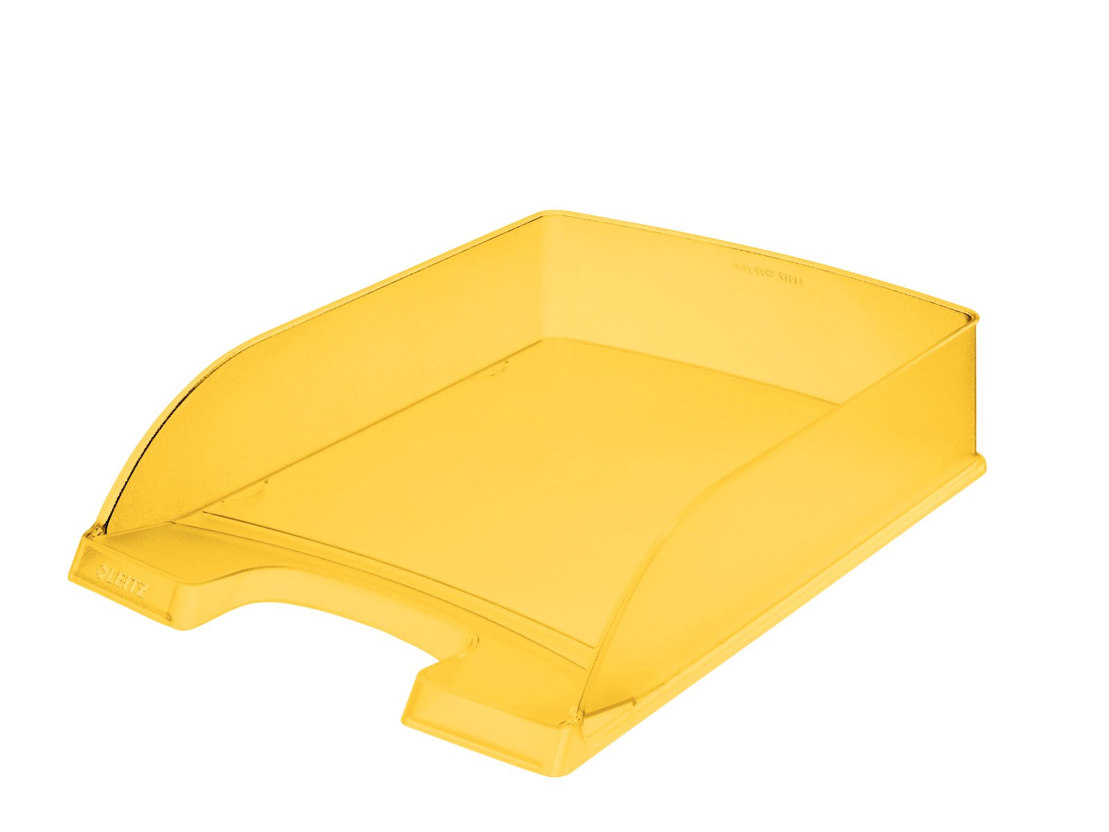 Leitz Plus – Briefkorb für A4, Polystyrol (PS), Gelb, 255 × 70 × 357 mm