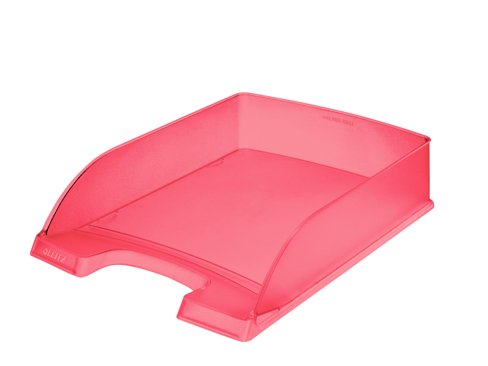 Leitz Plus – Briefkorb für A4, Polystyrol, Rot, 255 × 70 × 357 mm