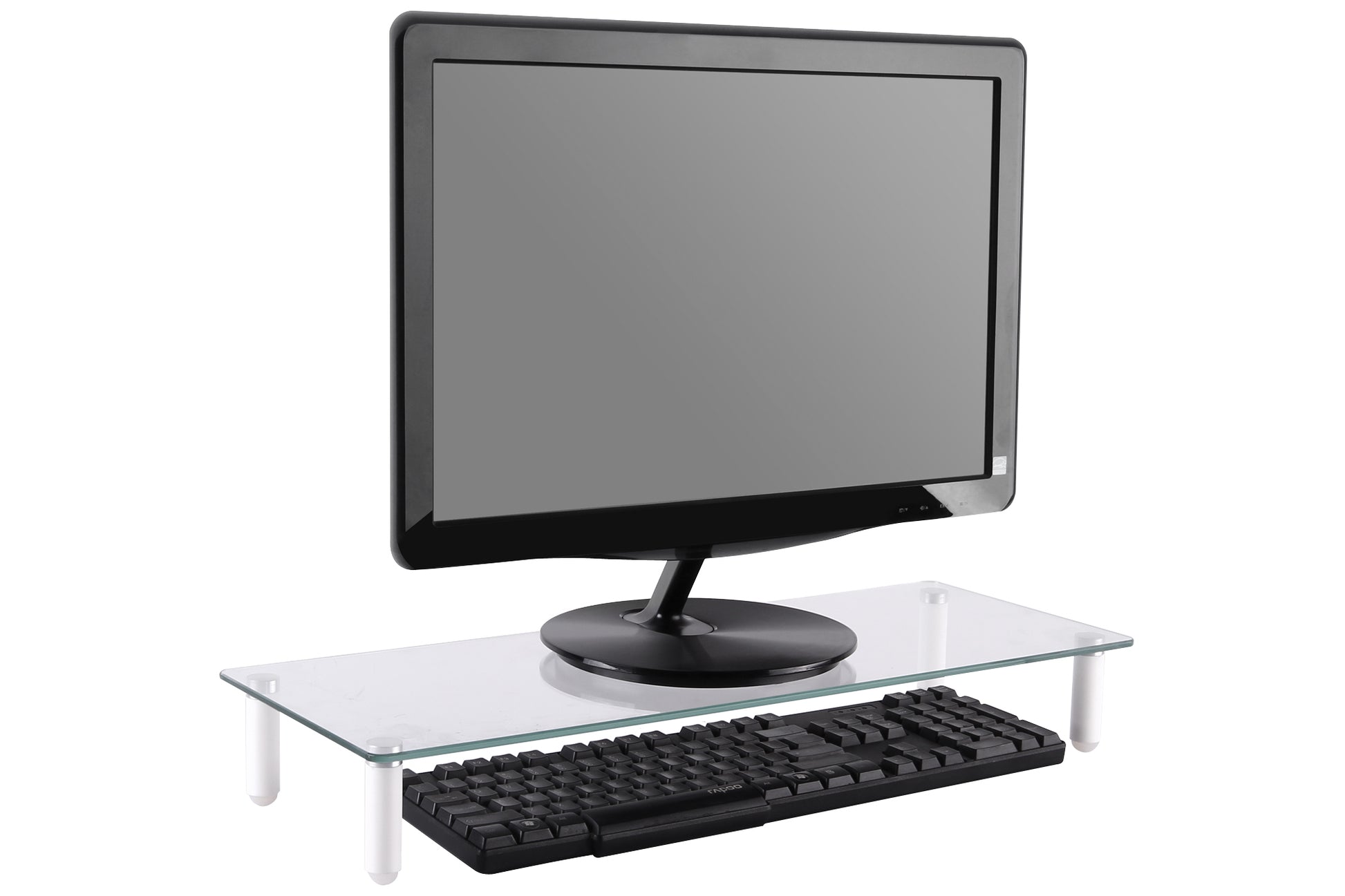 Digitus DA-90358 – Standfuss, Tragkraft 20 kg, weiss