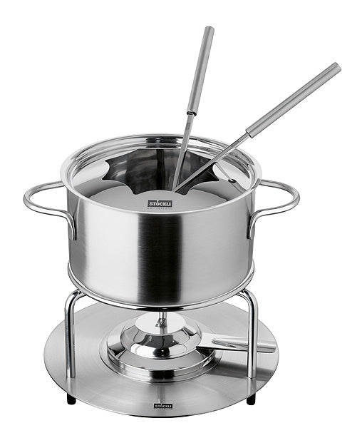 Stöckli Fondue Aragon Inox – 1,6 l, Edelstahl, Induktion