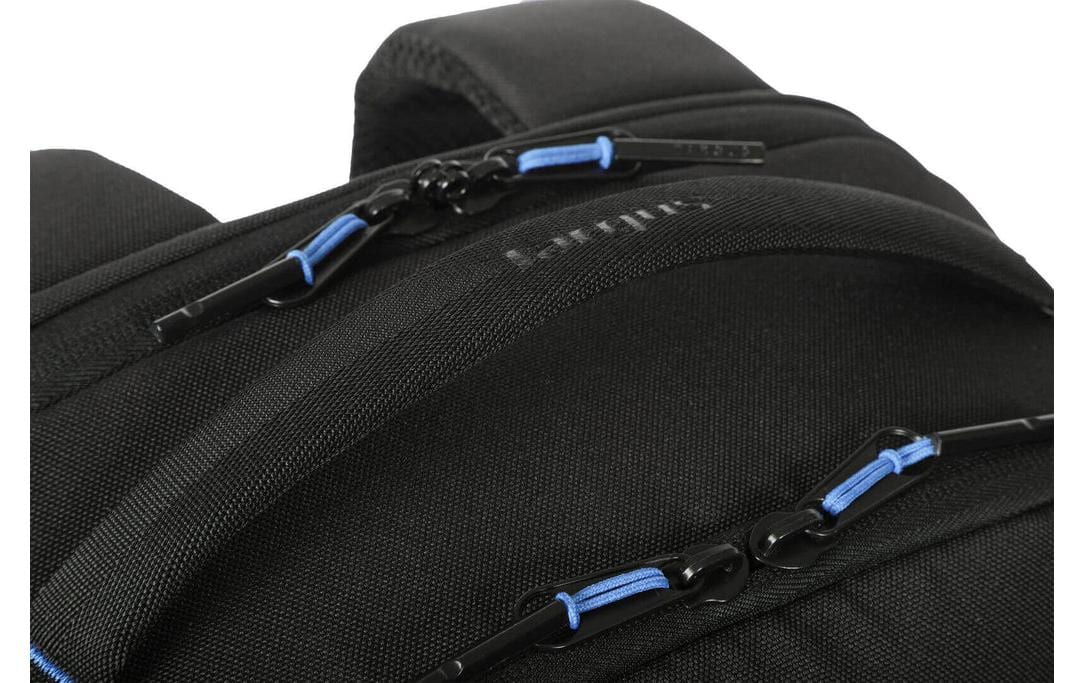 Targus Notebook-Rucksack für Geräte bis 16" – 22 l – 69% recycelter Kunststoff – Schwarz