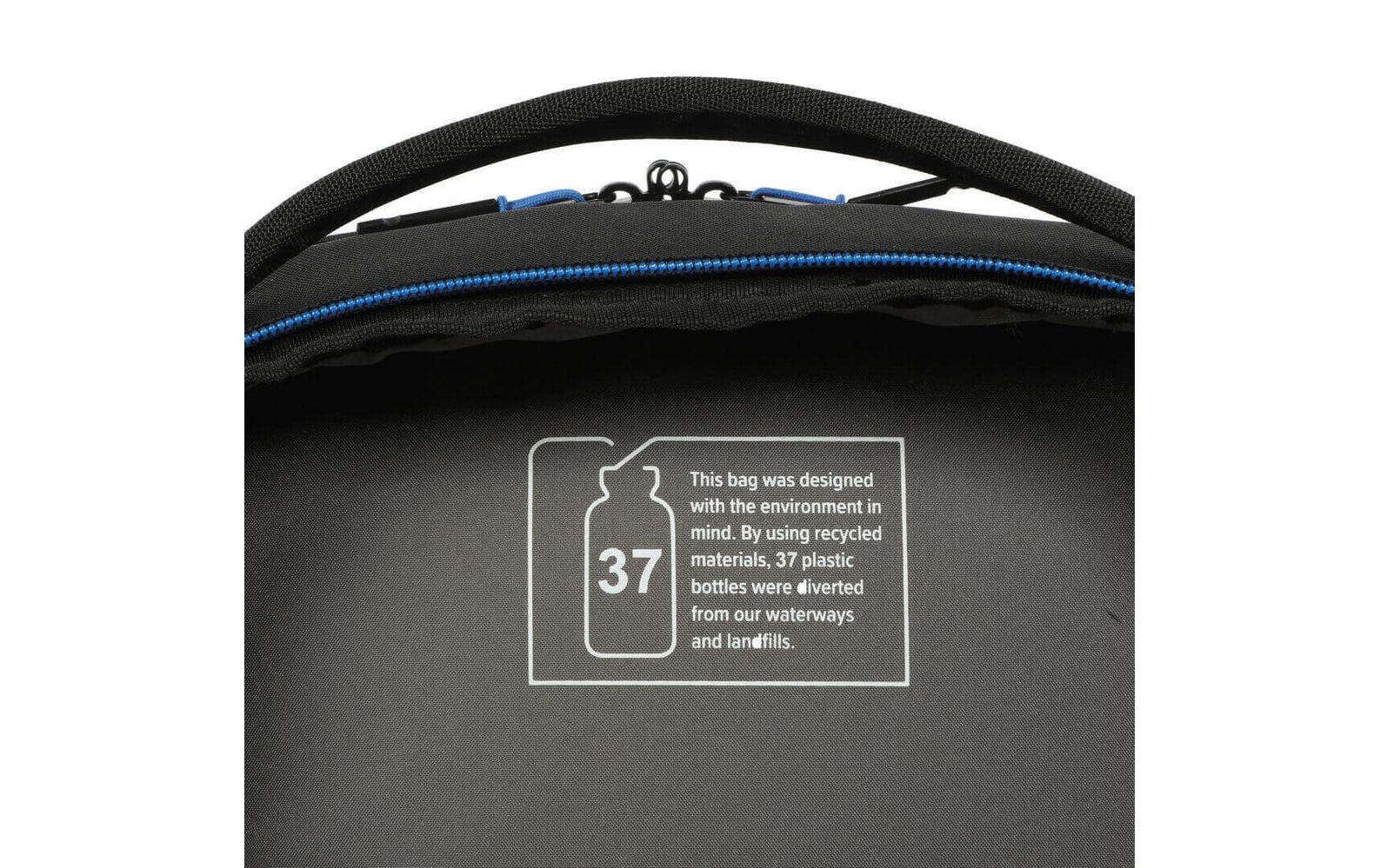 Targus Notebook-Rucksack für Geräte bis 16" – 22 l – 69% recycelter Kunststoff – Schwarz