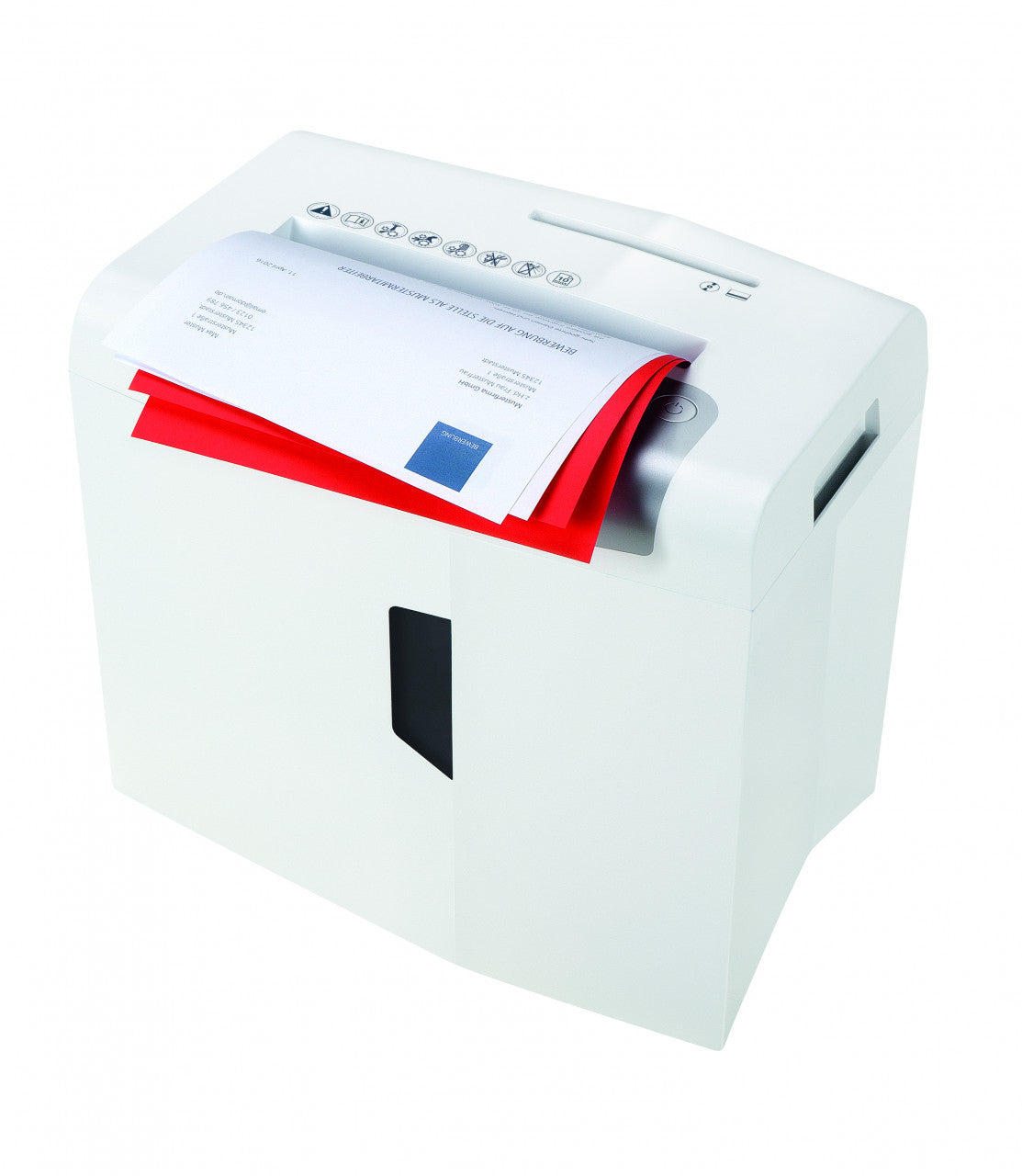 HSM shredstar S10 Aktenvernichter – Streifenschnitt, P-2, 6 mm, 10 Blatt, 18 l, CD/Kreditkarten