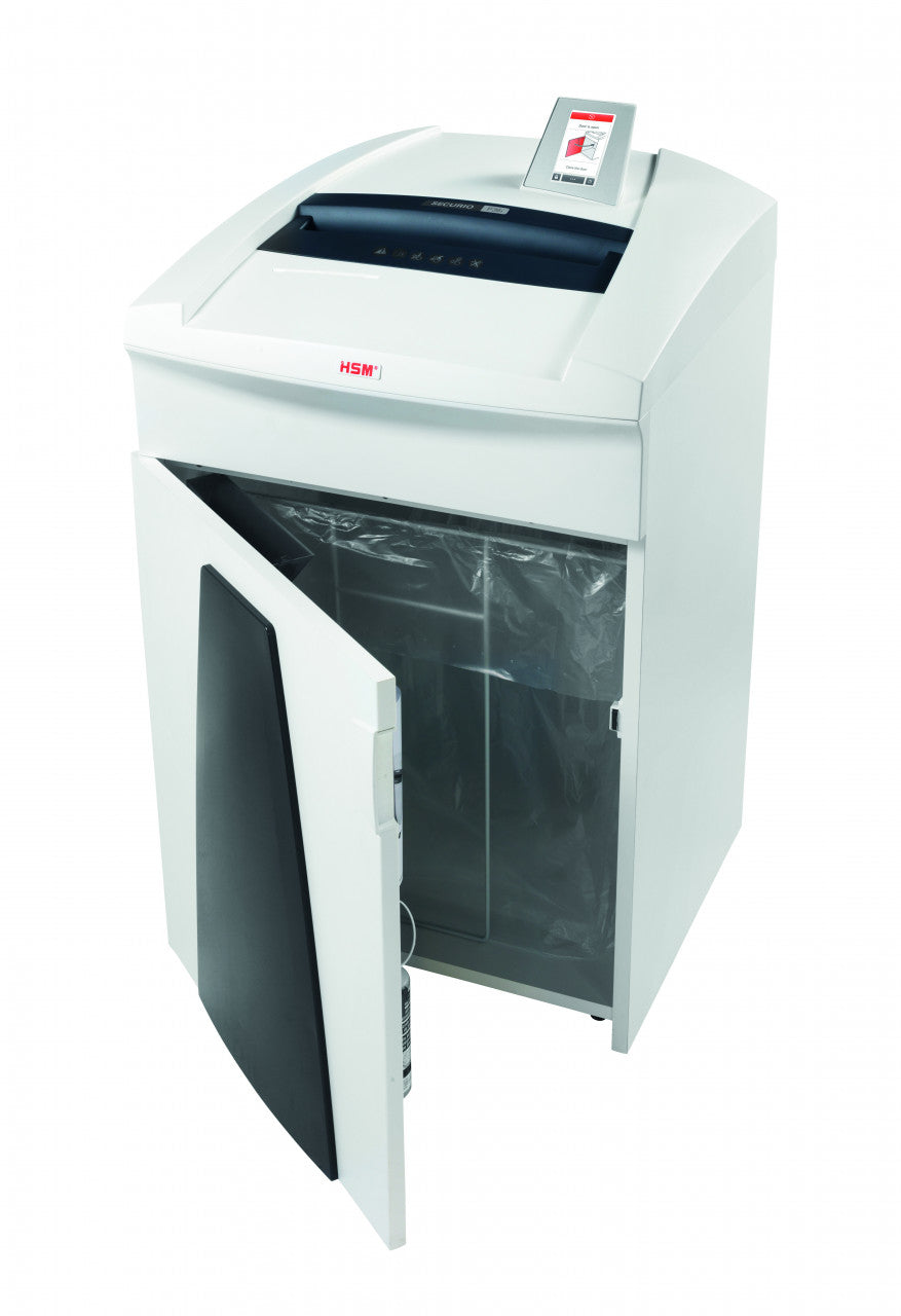 HSM Securio P36i – Aktenvernichter, DIN P-4, Partikelschnitt 4,5 × 30 mm, 145 l