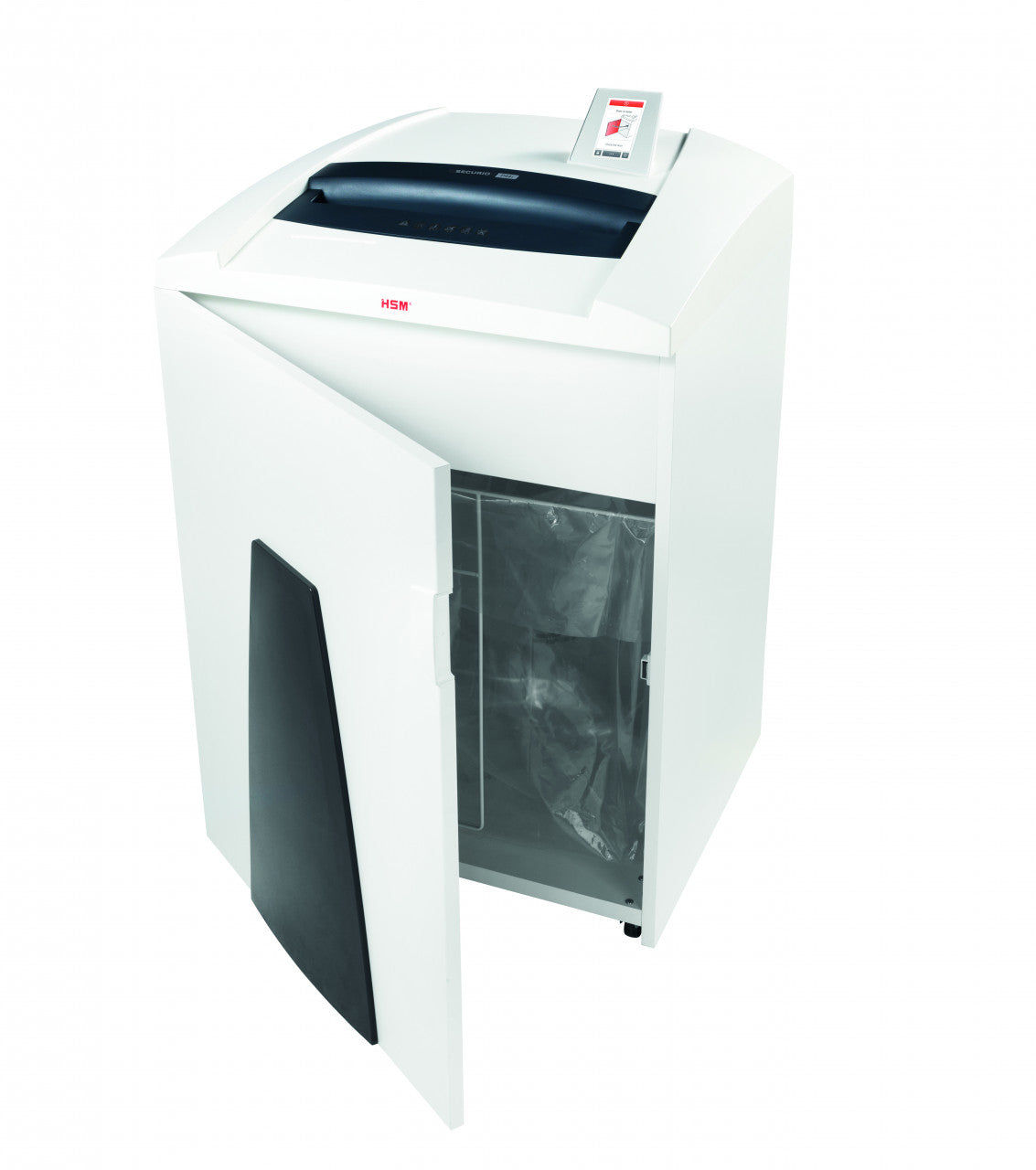 HSM Securio P44i – Aktenvernichter, DIN P-4, Partikelschnitt 3,9 × 40 mm, 205 l