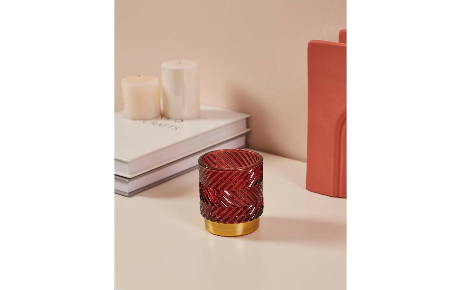 EGLO Bezamby Windlicht – Glas, mehrfarbig – Ø 7 × 8 cm