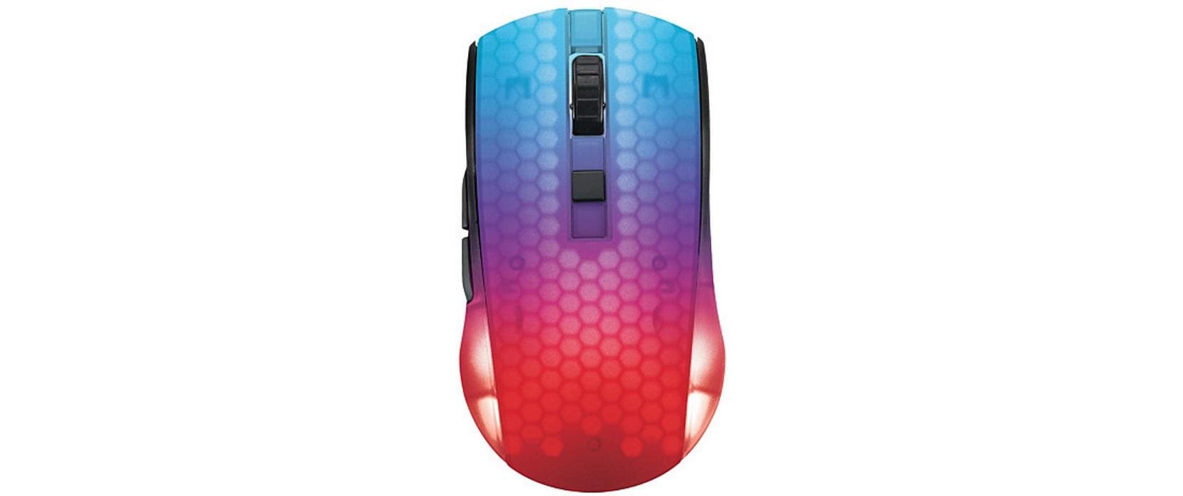 Deltaco Gaming DM320 – Gaming-Maus – Kabellos (2,4 GHz), 10000 DPI, RGB-Beleuchtung, rechts, Schwarz