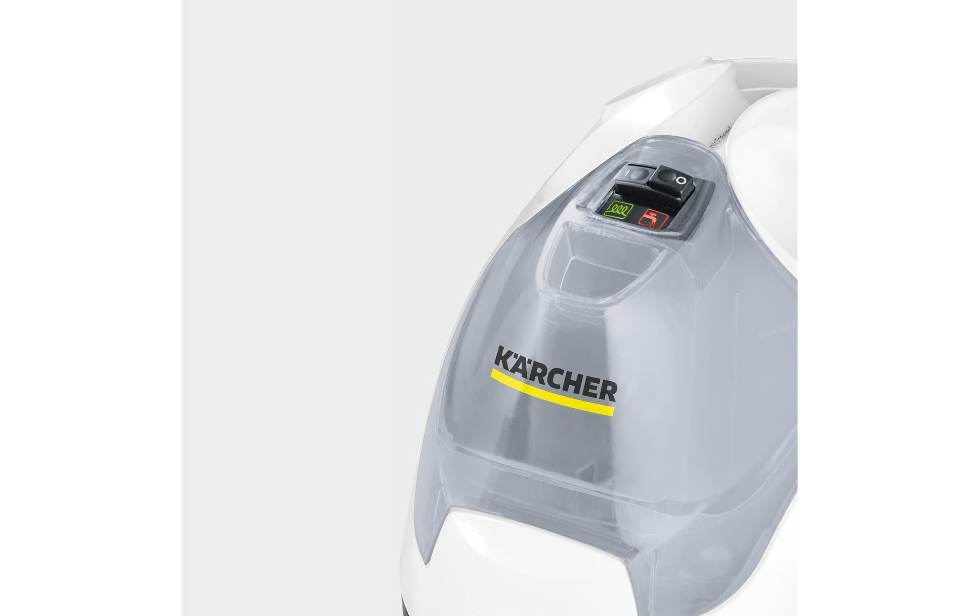 Kärcher SC 4 EasyFix – Dampfreiniger – 2000 W, 3,5 bar, 0,8 l, Aufheizzeit 4 min, Weiss/Schwarz