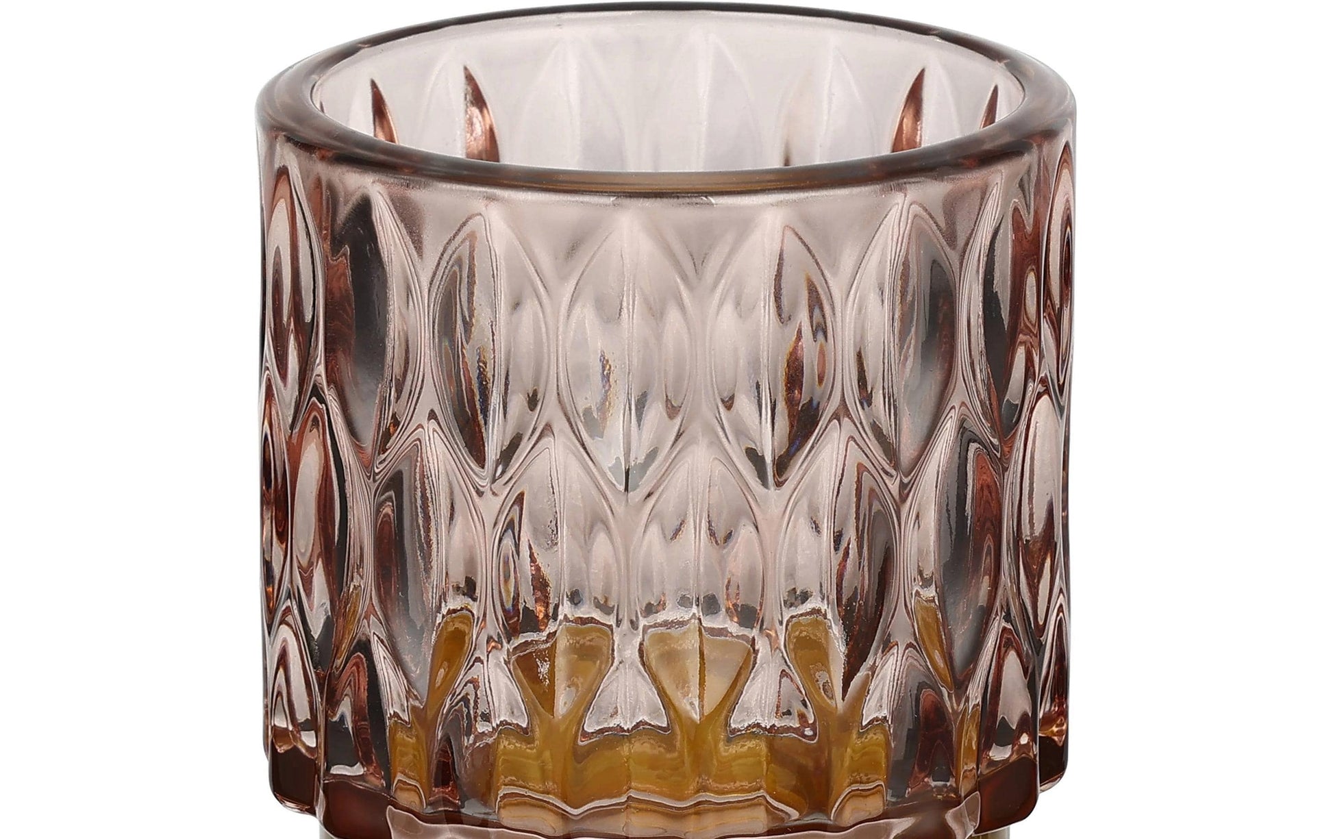 EGLO Bezamby Windlicht – Glas, Gold – Ø 7 × 8 cm