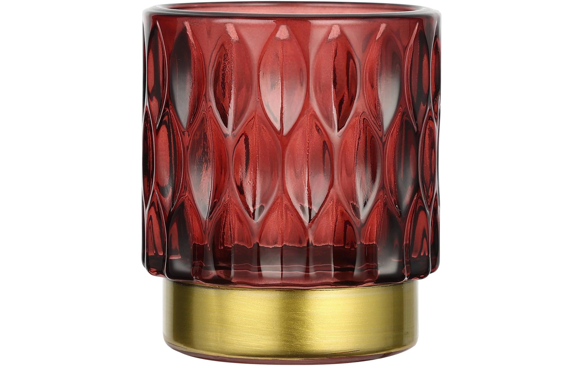 EGLO Windlicht – Glas, Gold – Ø 7 × 8 cm