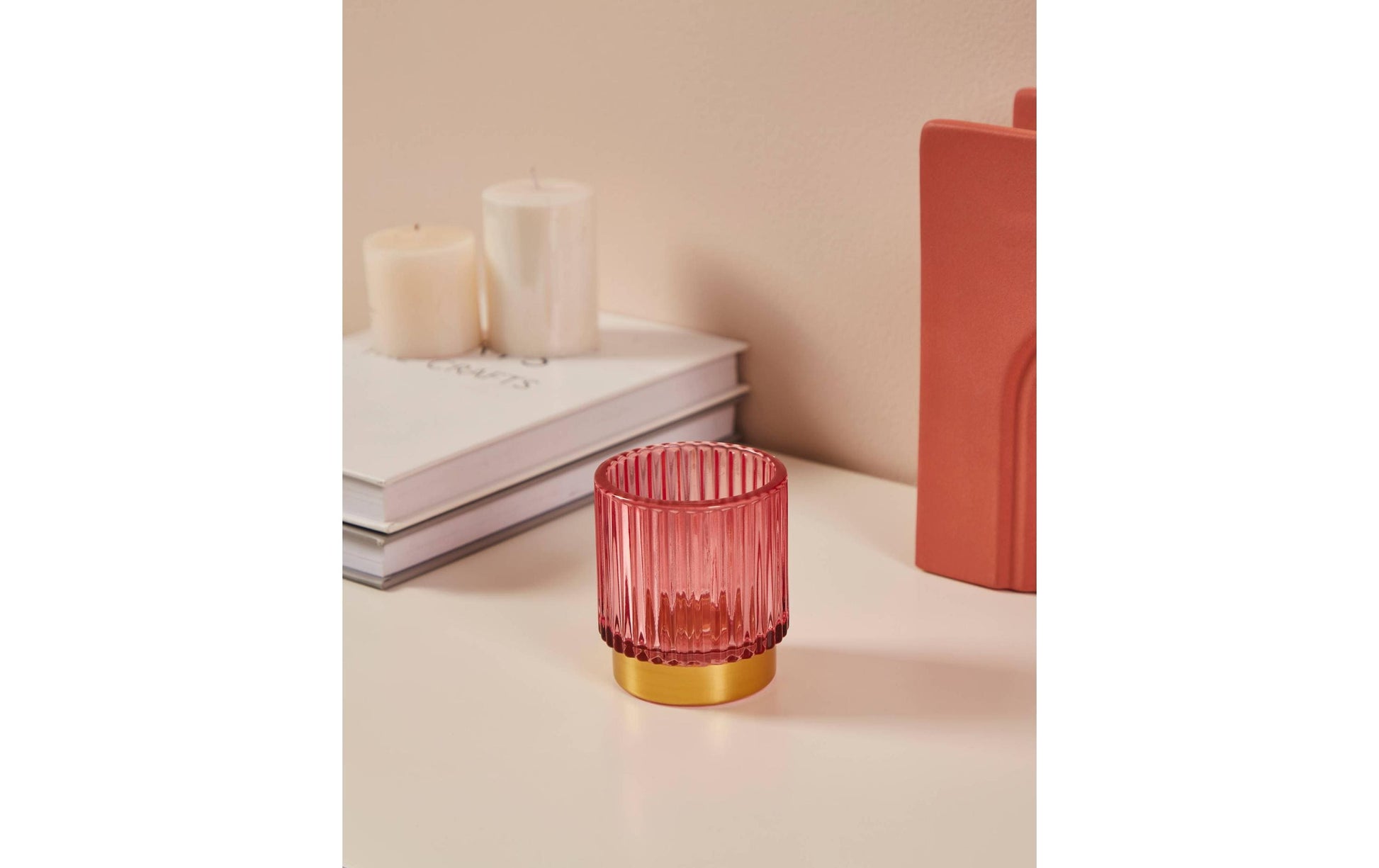 EGLO Bezamby Windlicht – Glas, mehrfarbig – Ø 7 × 8 cm