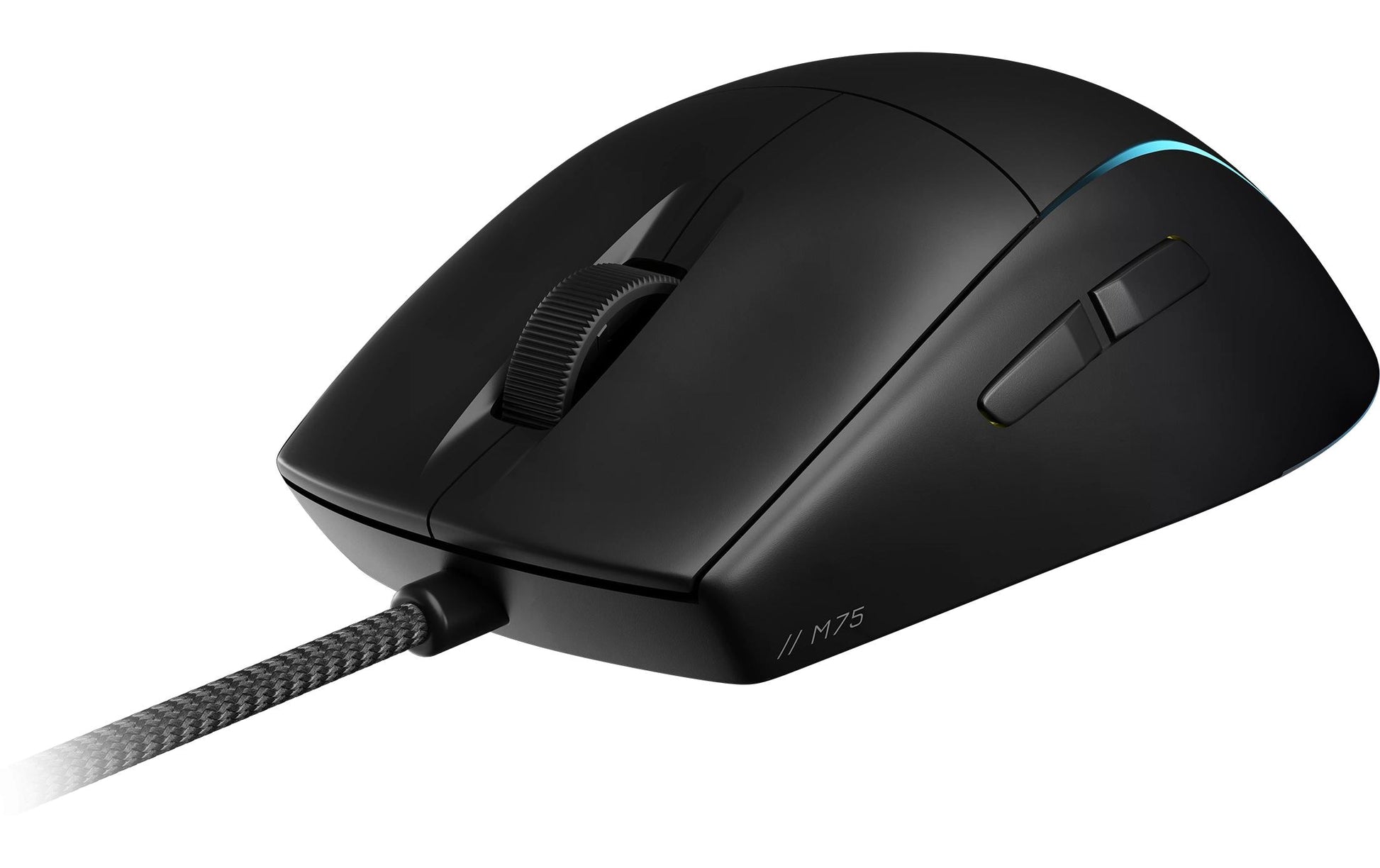 Corsair M75 Gaming-Maus – kabelgebunden, schwarz