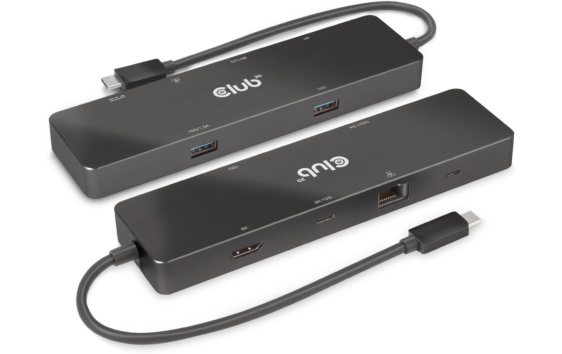 CLUB3D Club 3D Dockingstation – USB-C, 1× DP, 1× HDMI, 2× USB-A, 100 W PD, GbE, für Universal