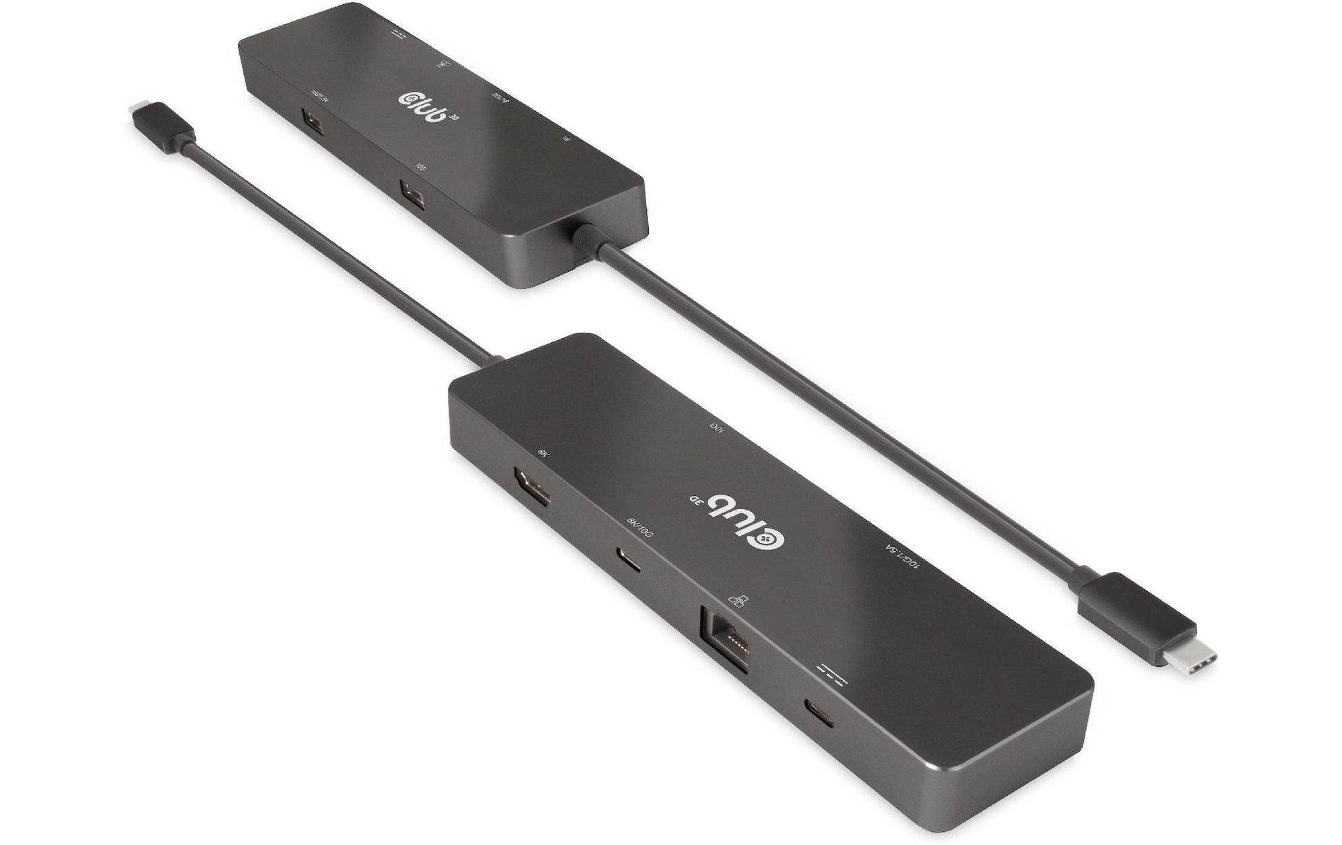CLUB3D Club 3D Dockingstation – USB-C, 1× DP, 1× HDMI, 2× USB-A, 100 W PD, GbE, für Universal