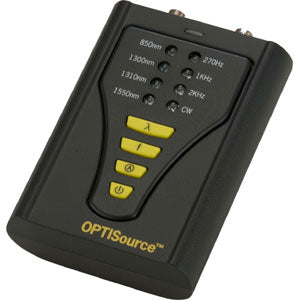 HOBBES OPTISource – LWL-Lichtquelle, 850/1300/1310/1550 nm, 4 × AAA