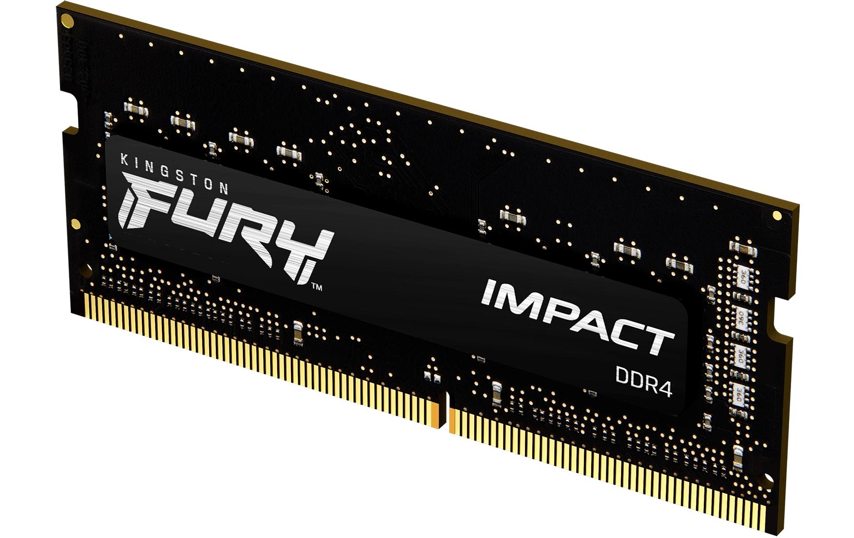 Kingston Technology Kingston FURY Impact – DDR4 SODIMM – 16 GB, 3200 MT/s, CL20