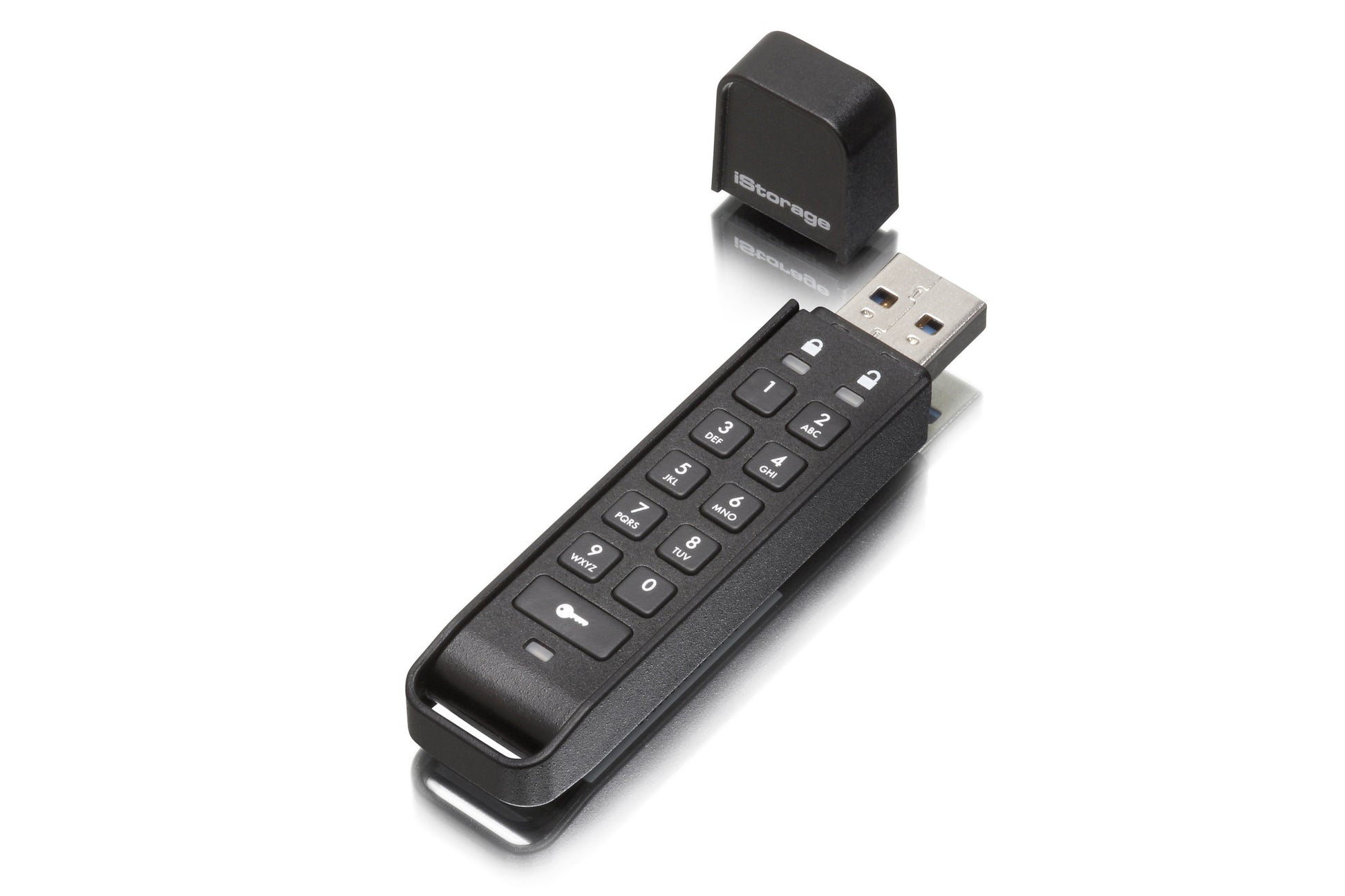 iStorage datAshur Personal2 USB-Stick 8 GB – USB-A 3.2 Gen 1, 170/133 MB/s, AES-256 (XTS)